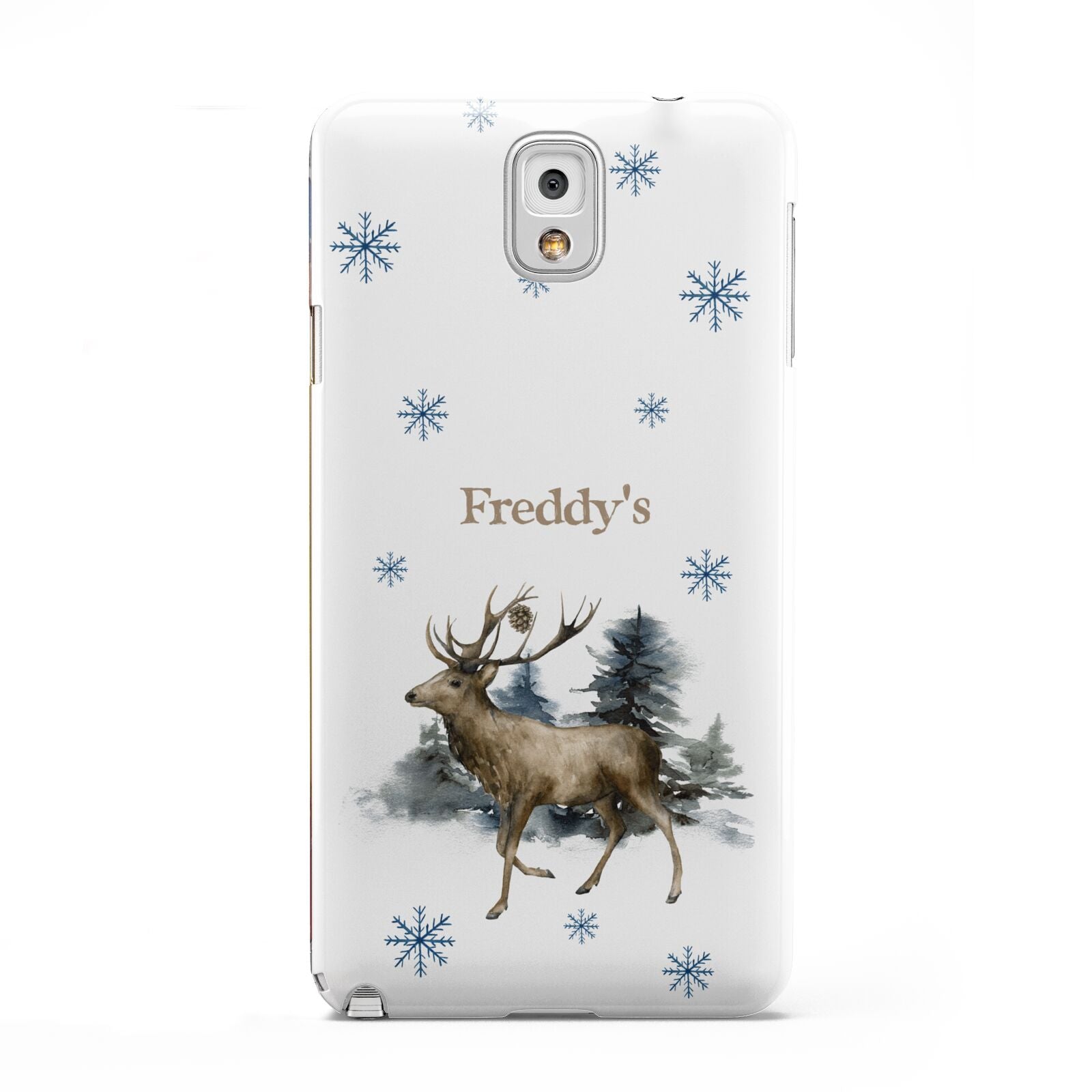 Personalised Name Reindeer Samsung Galaxy Note 3 Case