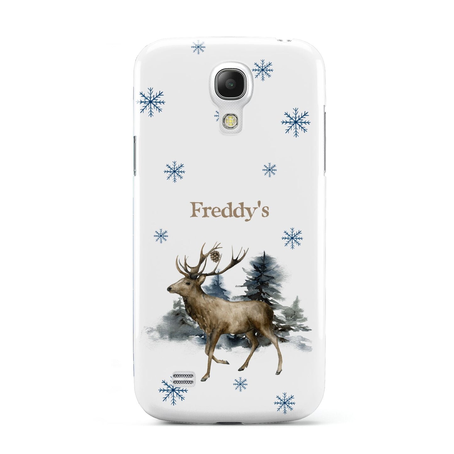 Personalised Name Reindeer Samsung Galaxy S4 Mini Case