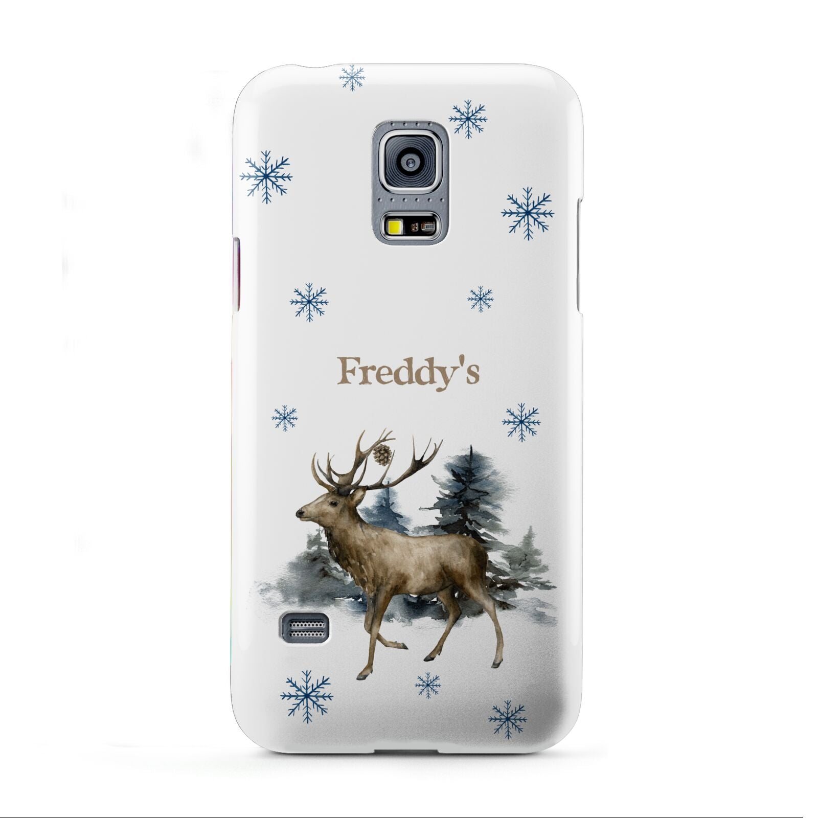 Personalised Name Reindeer Samsung Galaxy S5 Mini Case