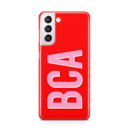 Personalised Name Samsung S21 Case