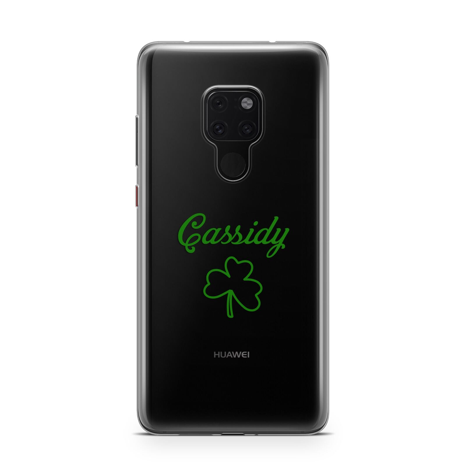 Personalised Name Shamrock Huawei Mate 20 Phone Case