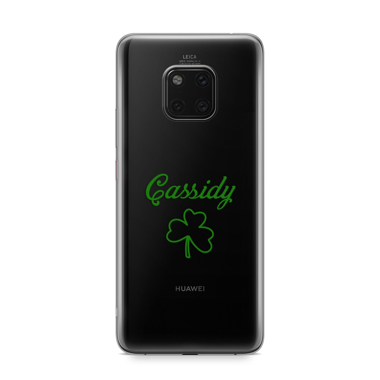 Personalised Name Shamrock Huawei Mate 20 Pro Phone Case