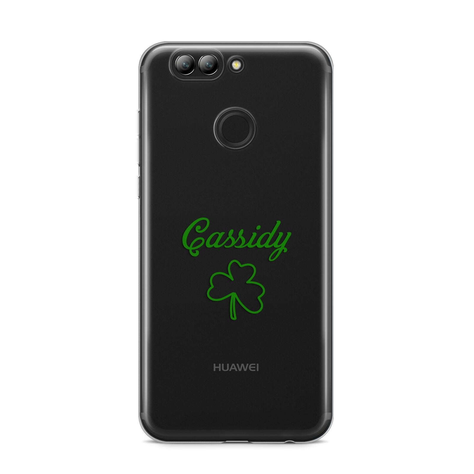 Personalised Name Shamrock Huawei Nova 2s Phone Case