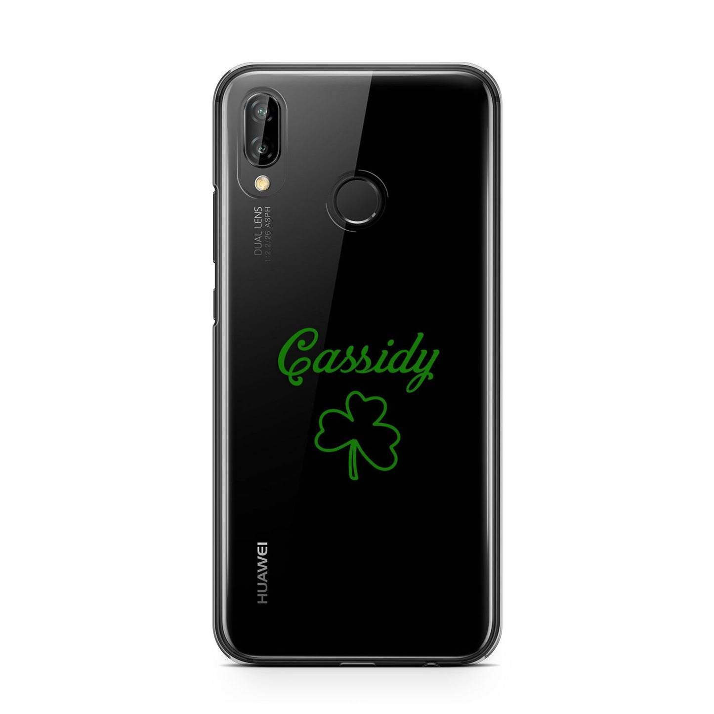 Personalised Name Shamrock Huawei P20 Lite Phone Case