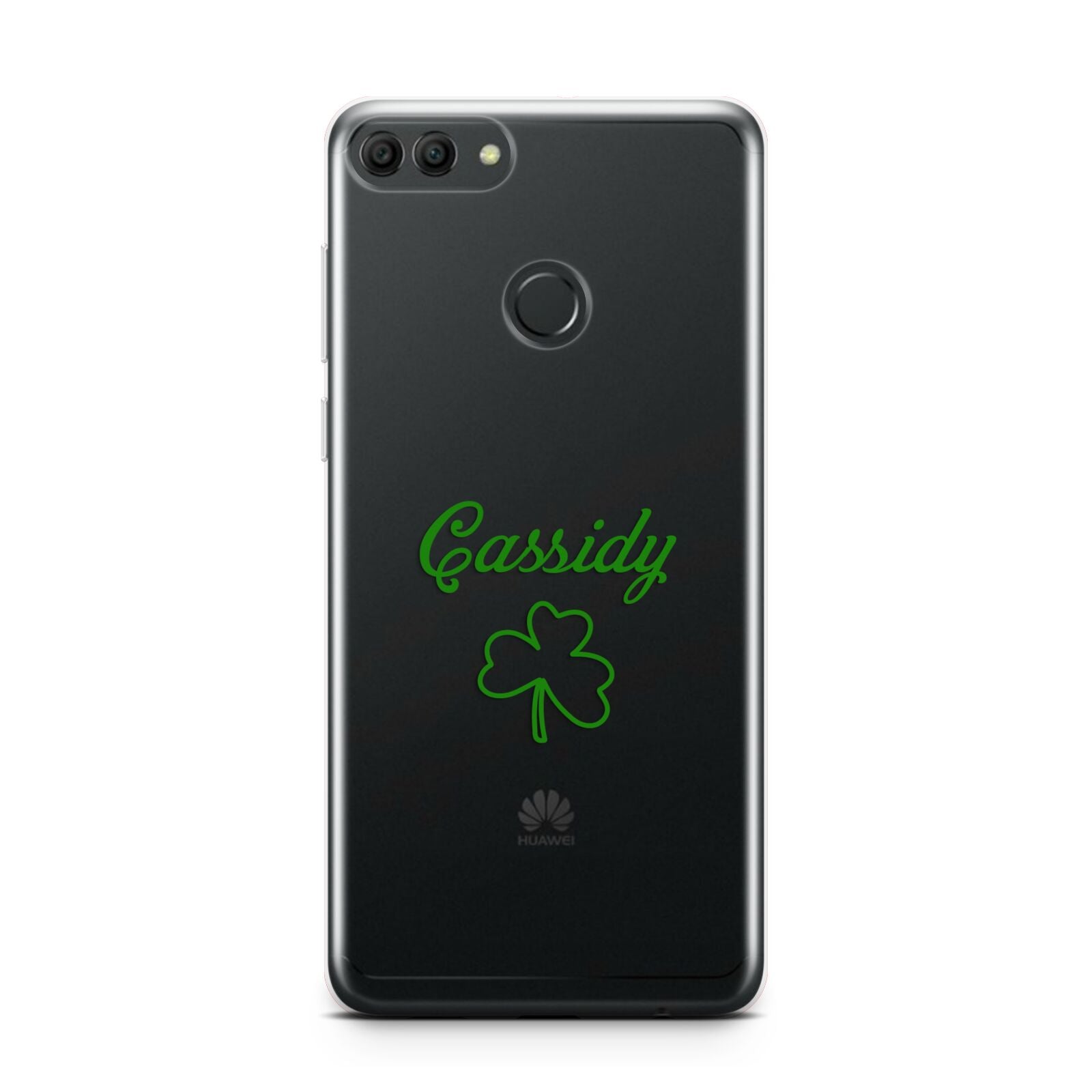 Personalised Name Shamrock Huawei Y9 2018