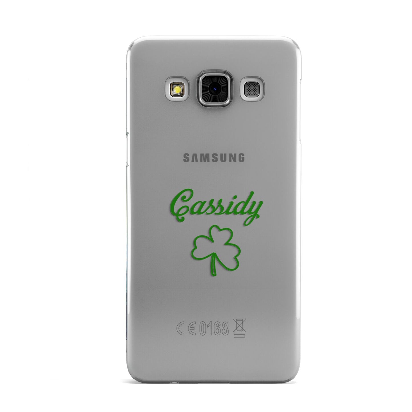 Personalised Name Shamrock Samsung Galaxy A3 Case