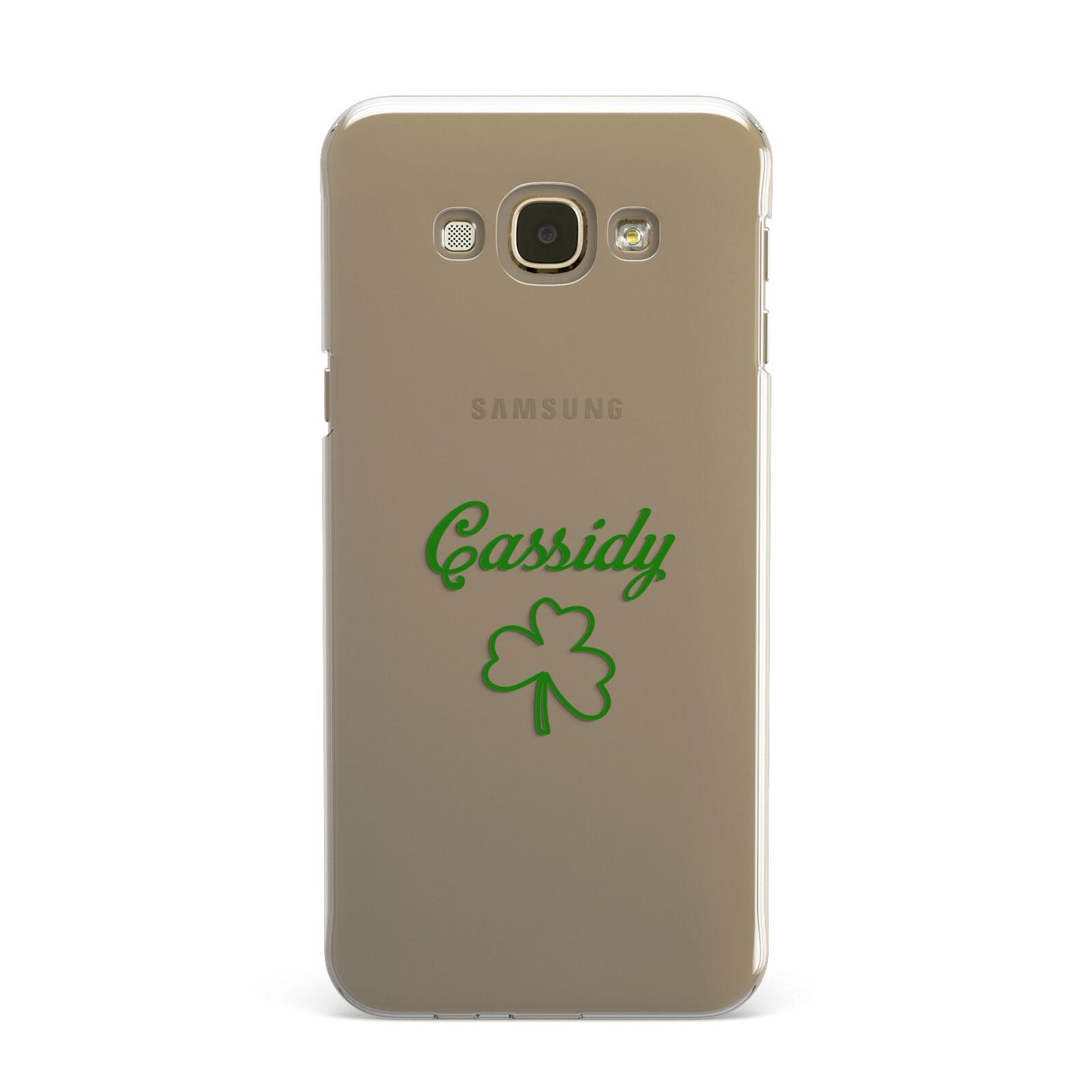 Personalised Name Shamrock Samsung Galaxy A8 Case