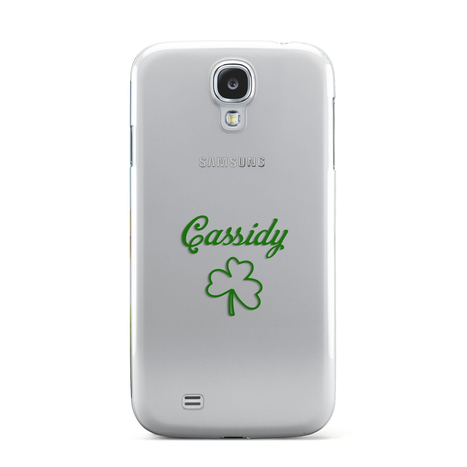 Personalised Name Shamrock Samsung Galaxy S4 Case