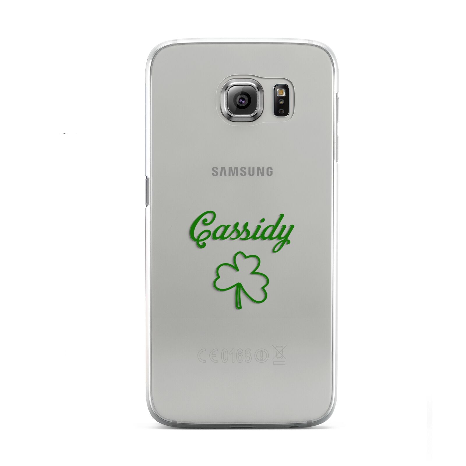 Personalised Name Shamrock Samsung Galaxy S6 Case