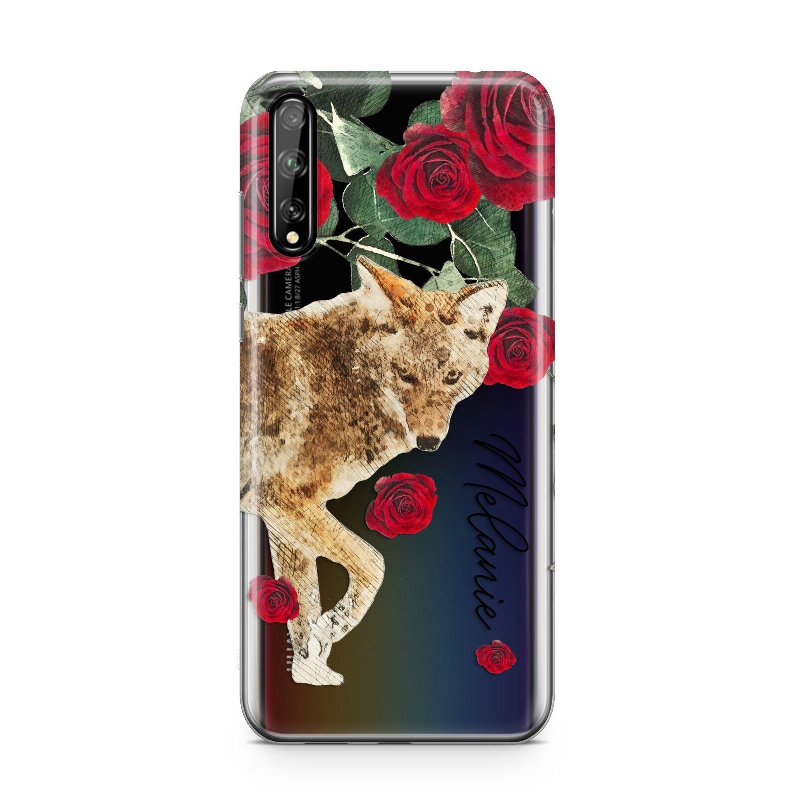 Personalised Name Wolf Huawei Enjoy 10s Phone Case