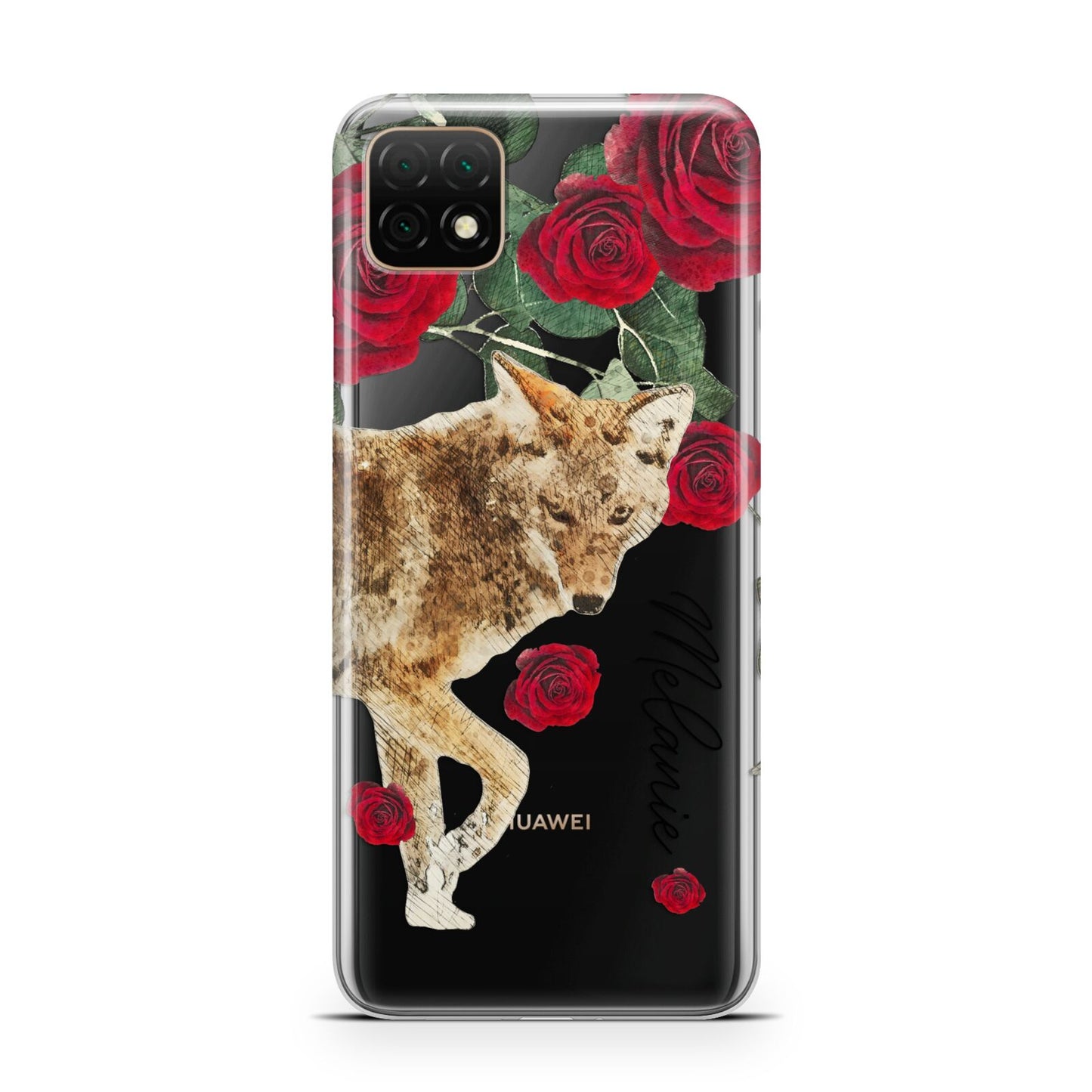 Personalised Name Wolf Huawei Enjoy 20 Phone Case