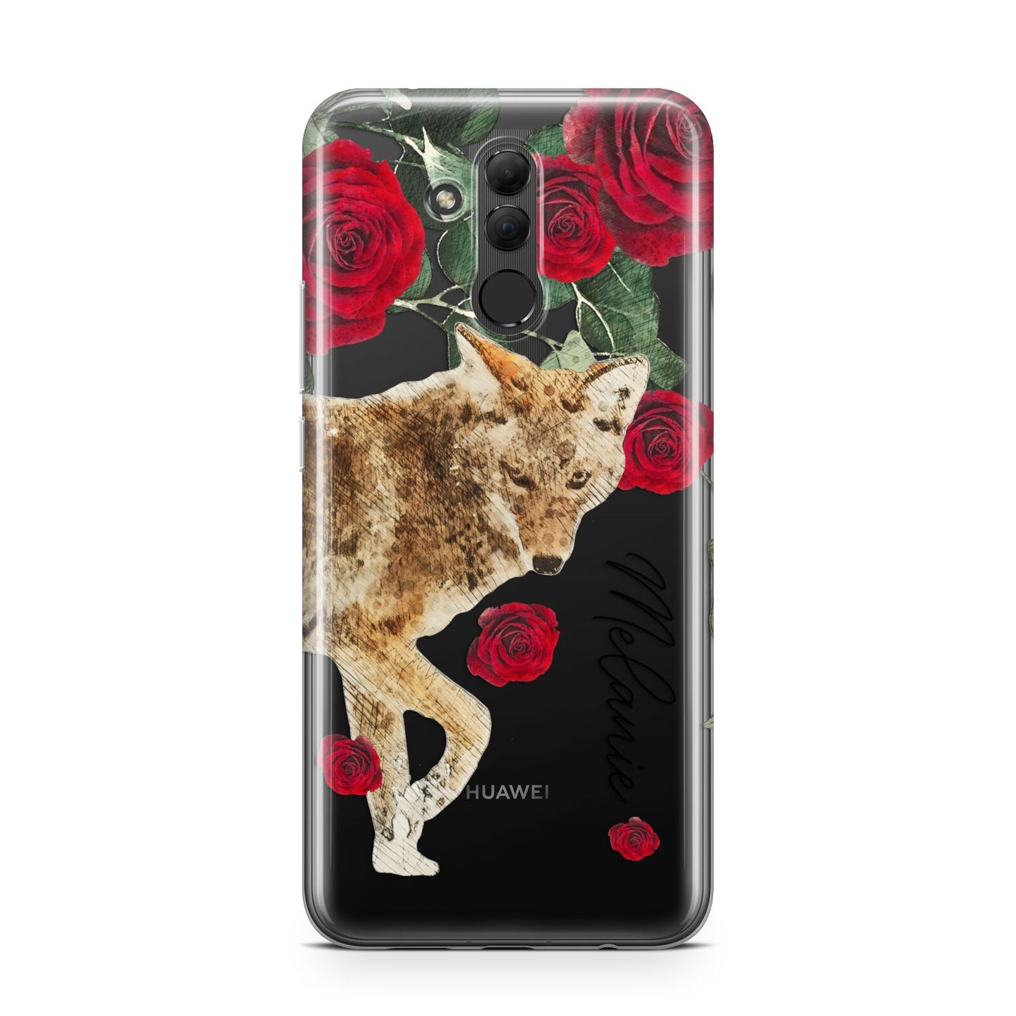 Personalised Name Wolf Huawei Mate 20 Lite