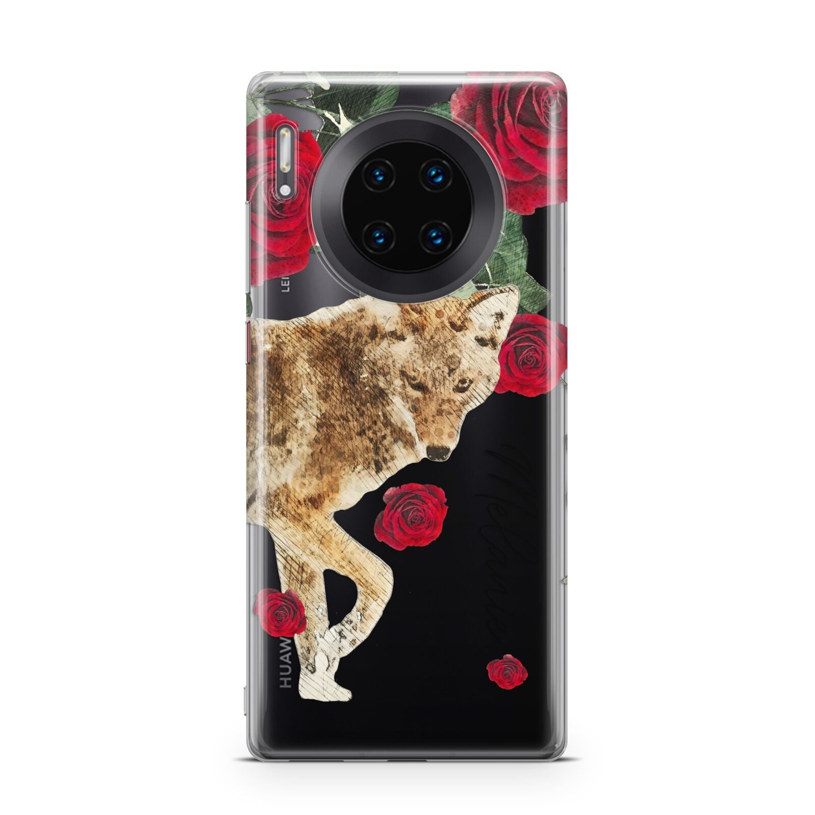 Personalised Name Wolf Huawei Mate 30 Pro Phone Case