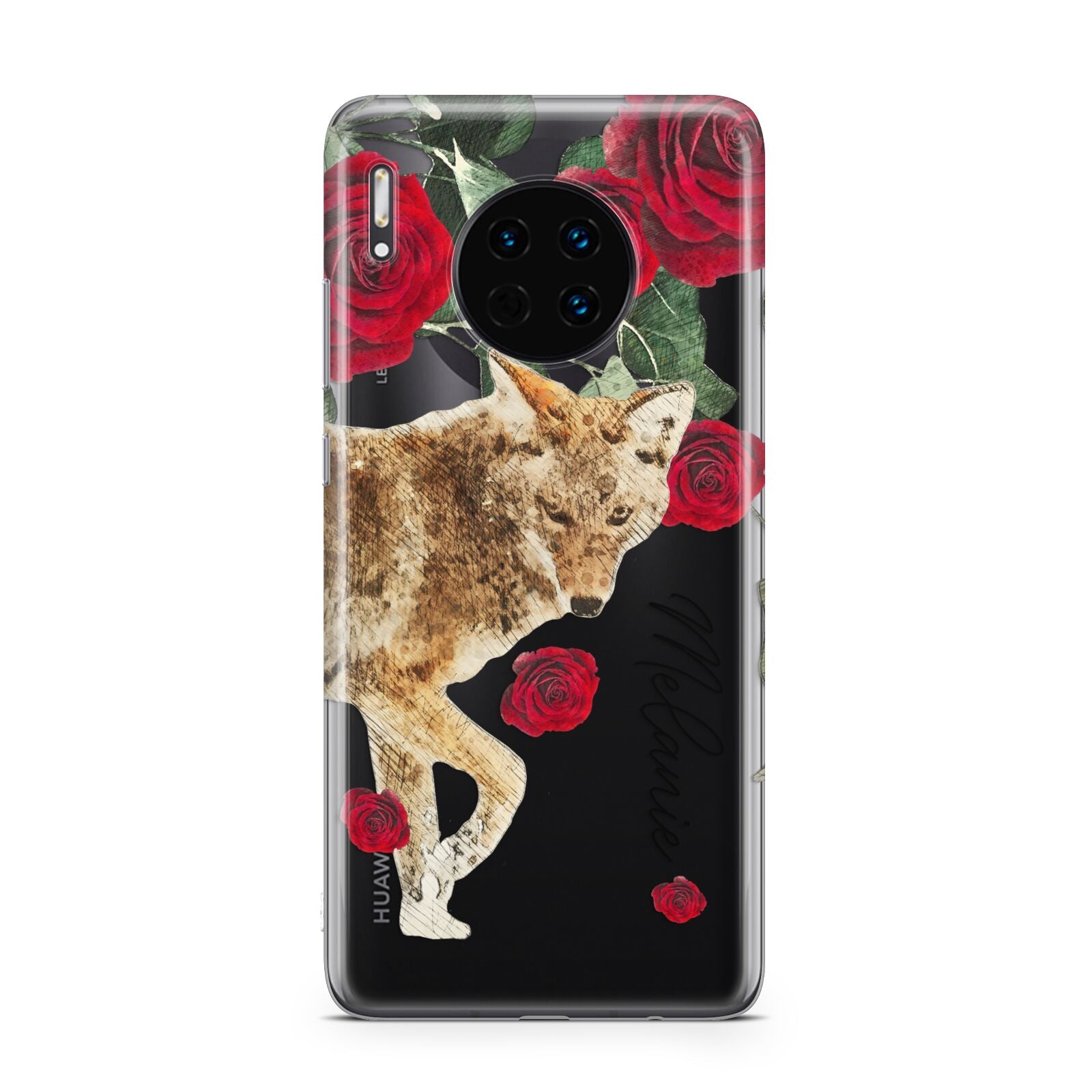 Personalised Name Wolf Huawei Mate 30