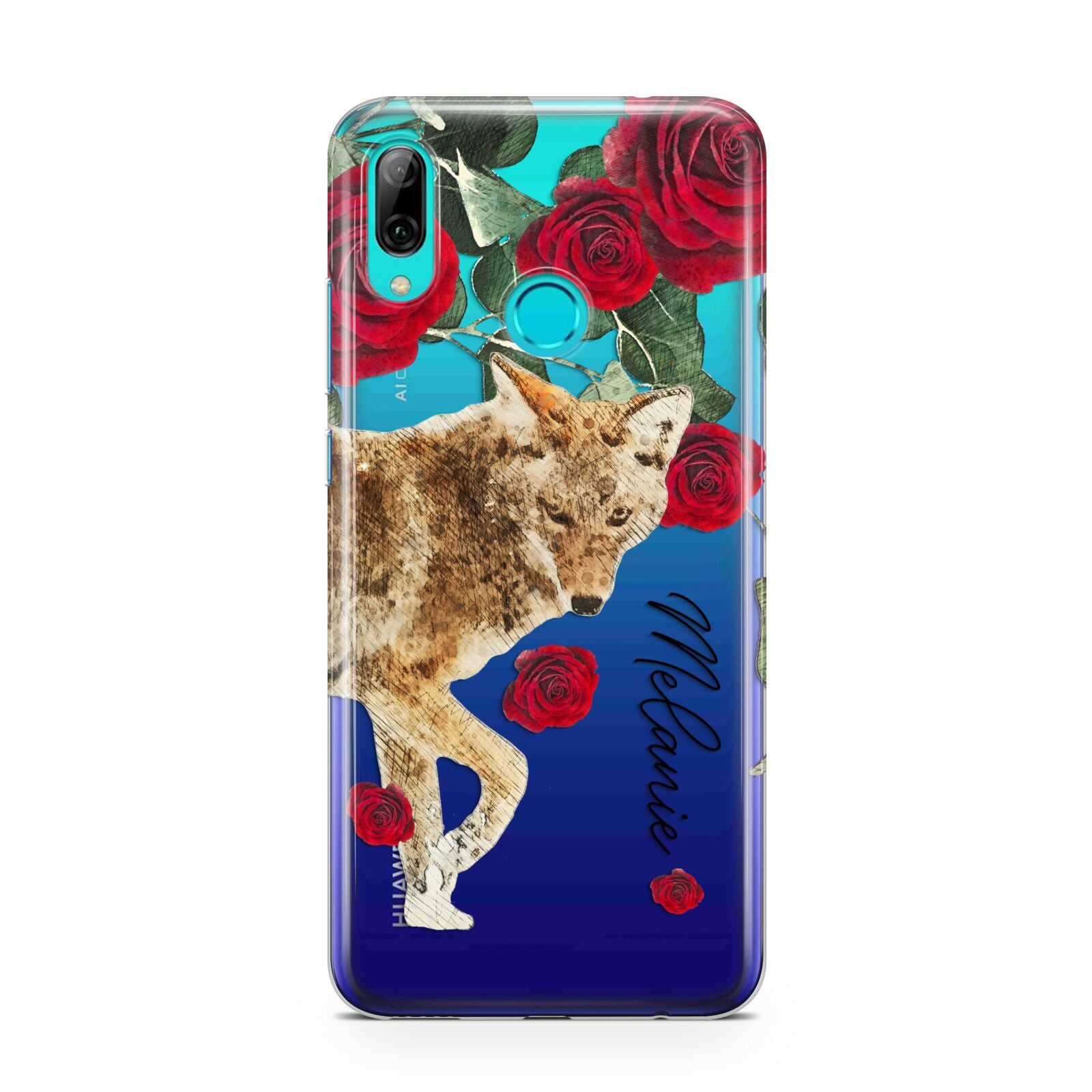 Personalised Name Wolf Huawei P Smart 2019 Case