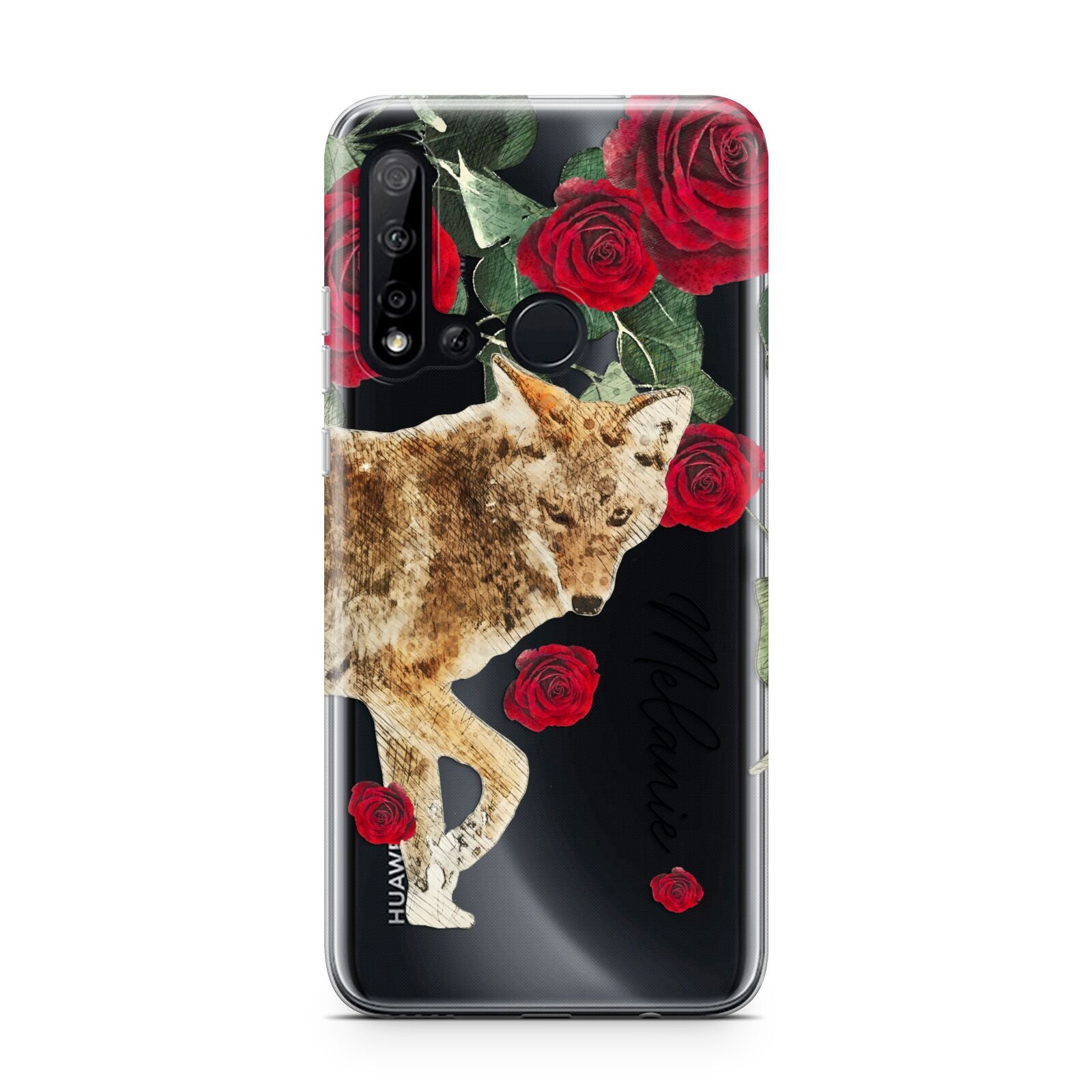 Personalised Name Wolf Huawei P20 Lite 5G Phone Case