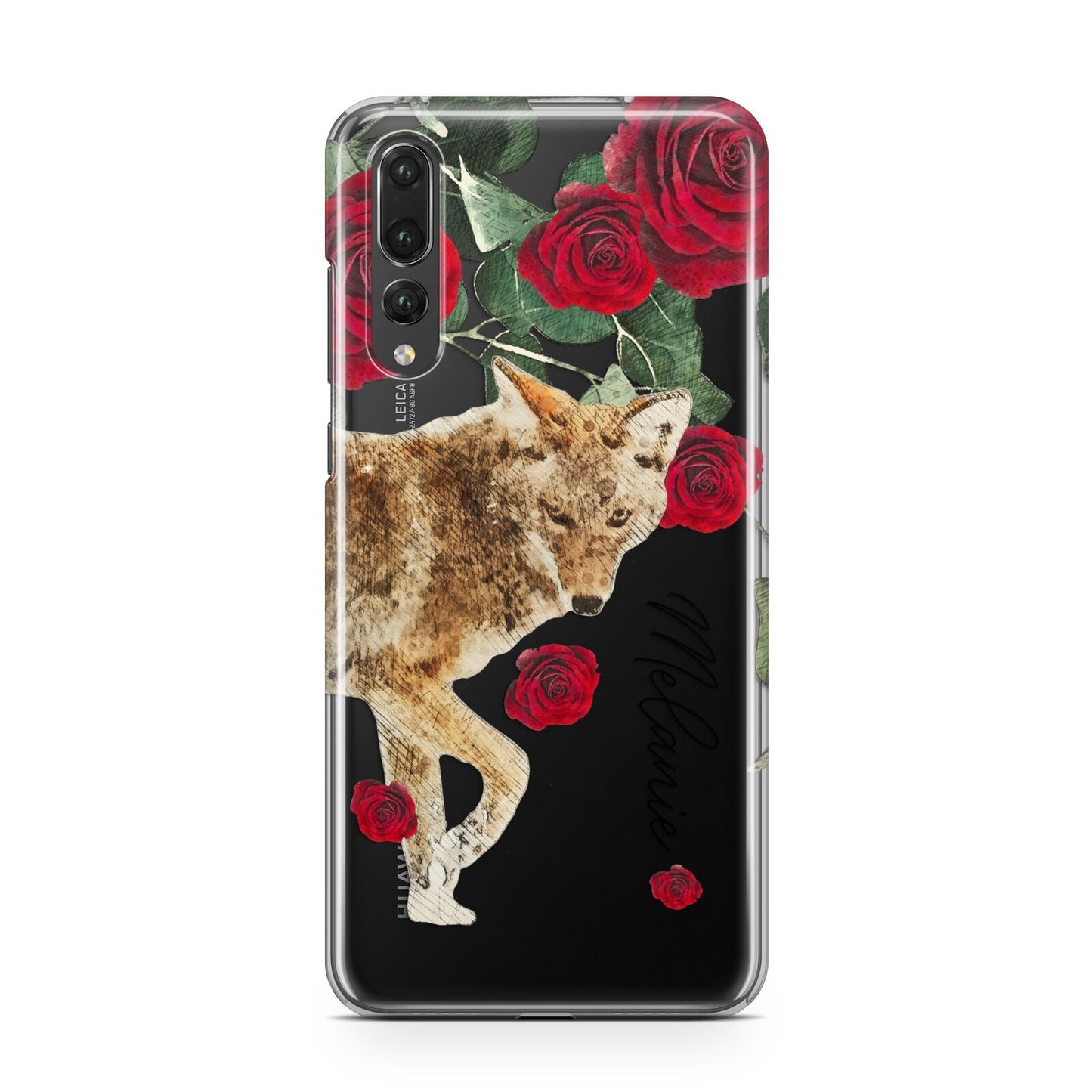 Personalised Name Wolf Huawei P20 Pro Phone Case