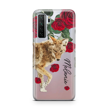 Personalised Name Wolf Huawei P40 Lite 5G Phone Case