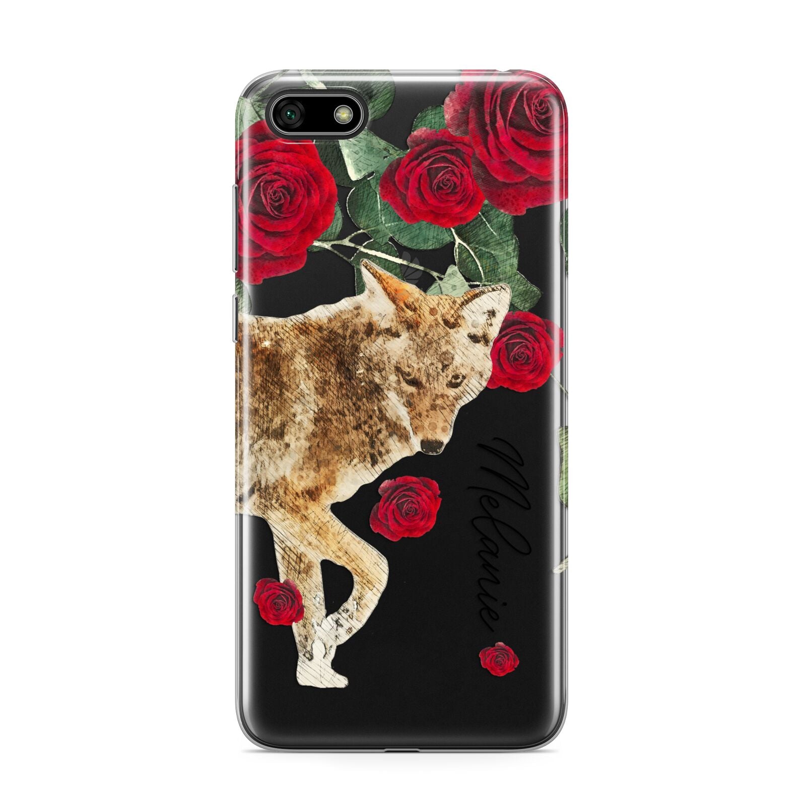 Personalised Name Wolf Huawei Y5 Prime 2018 Phone Case