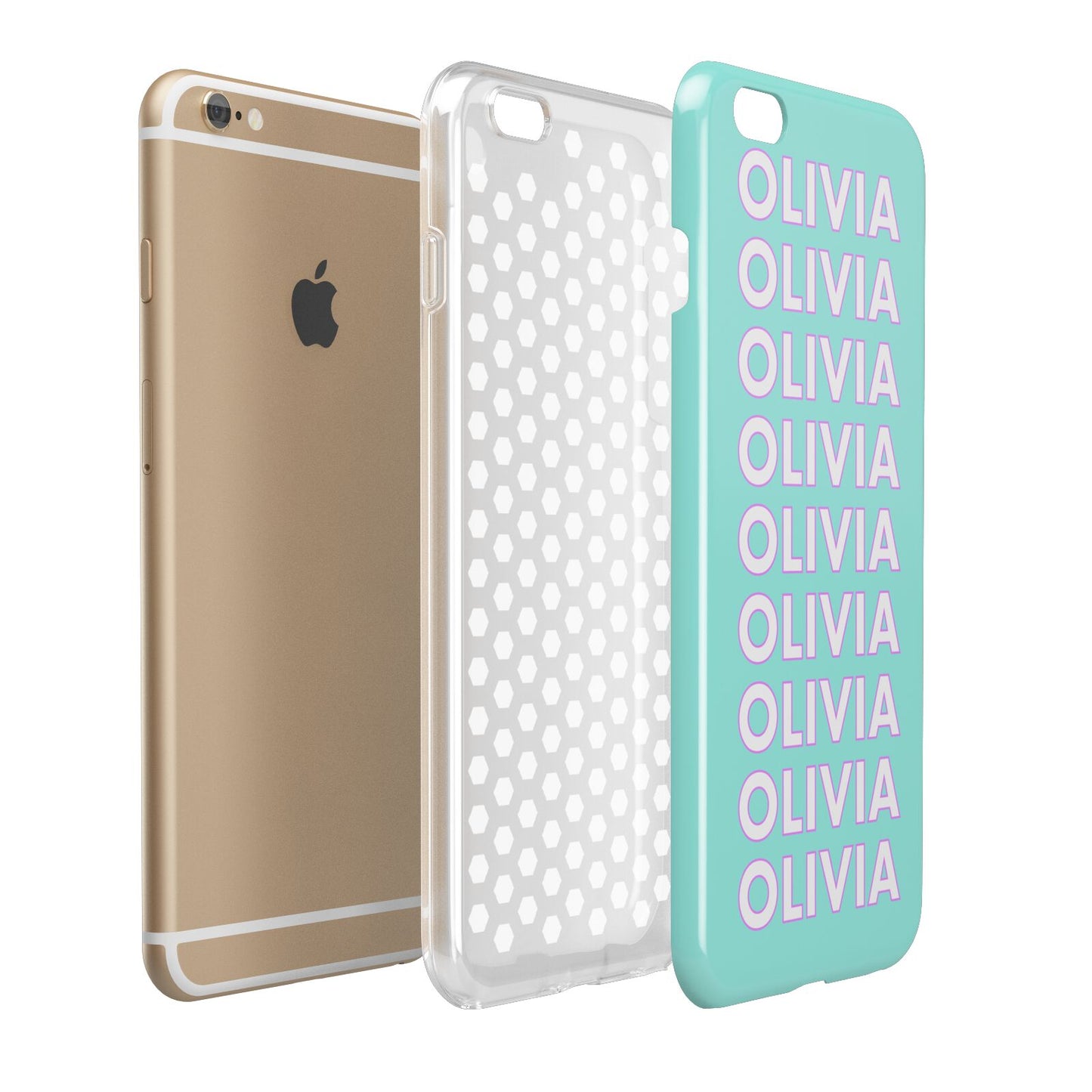 Personalised Names Apple iPhone 6 Plus 3D Tough Case Expand Detail Image