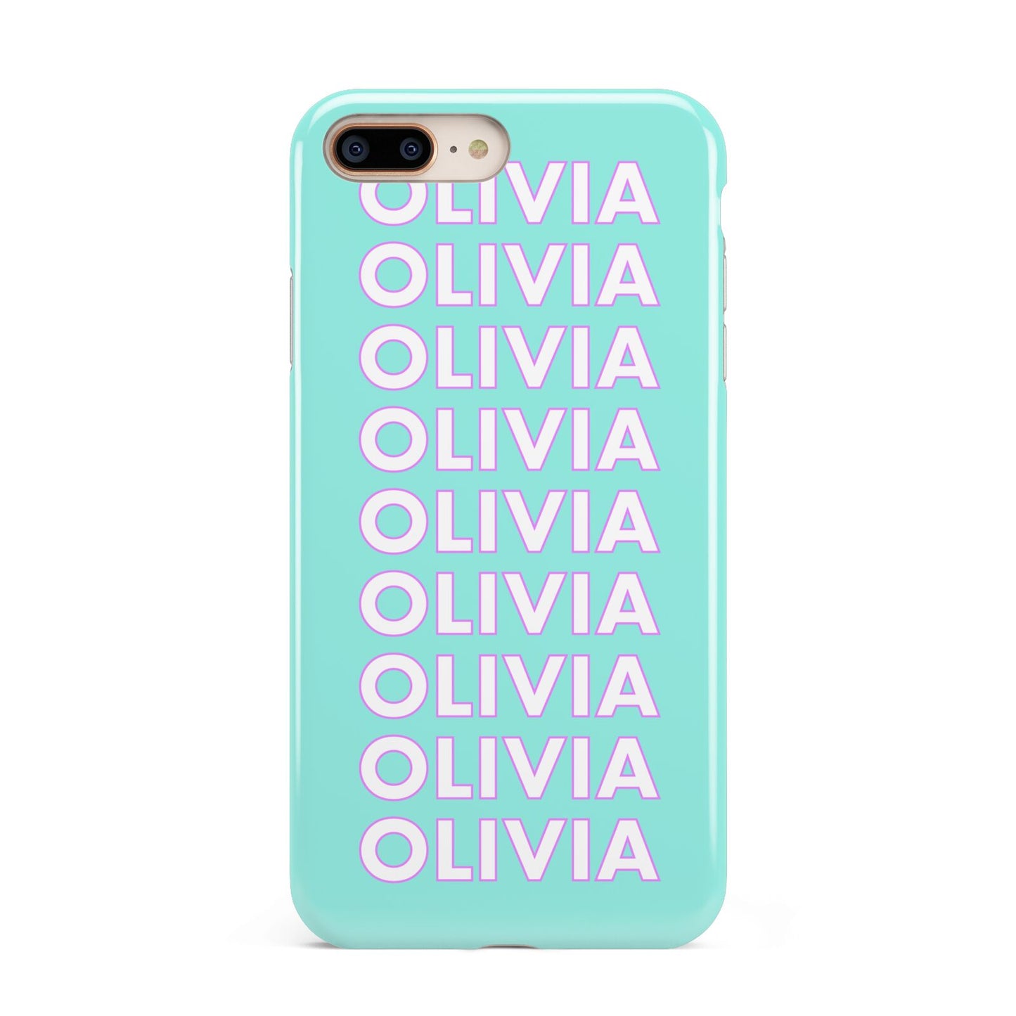 Personalised Names Apple iPhone 7 8 Plus 3D Tough Case