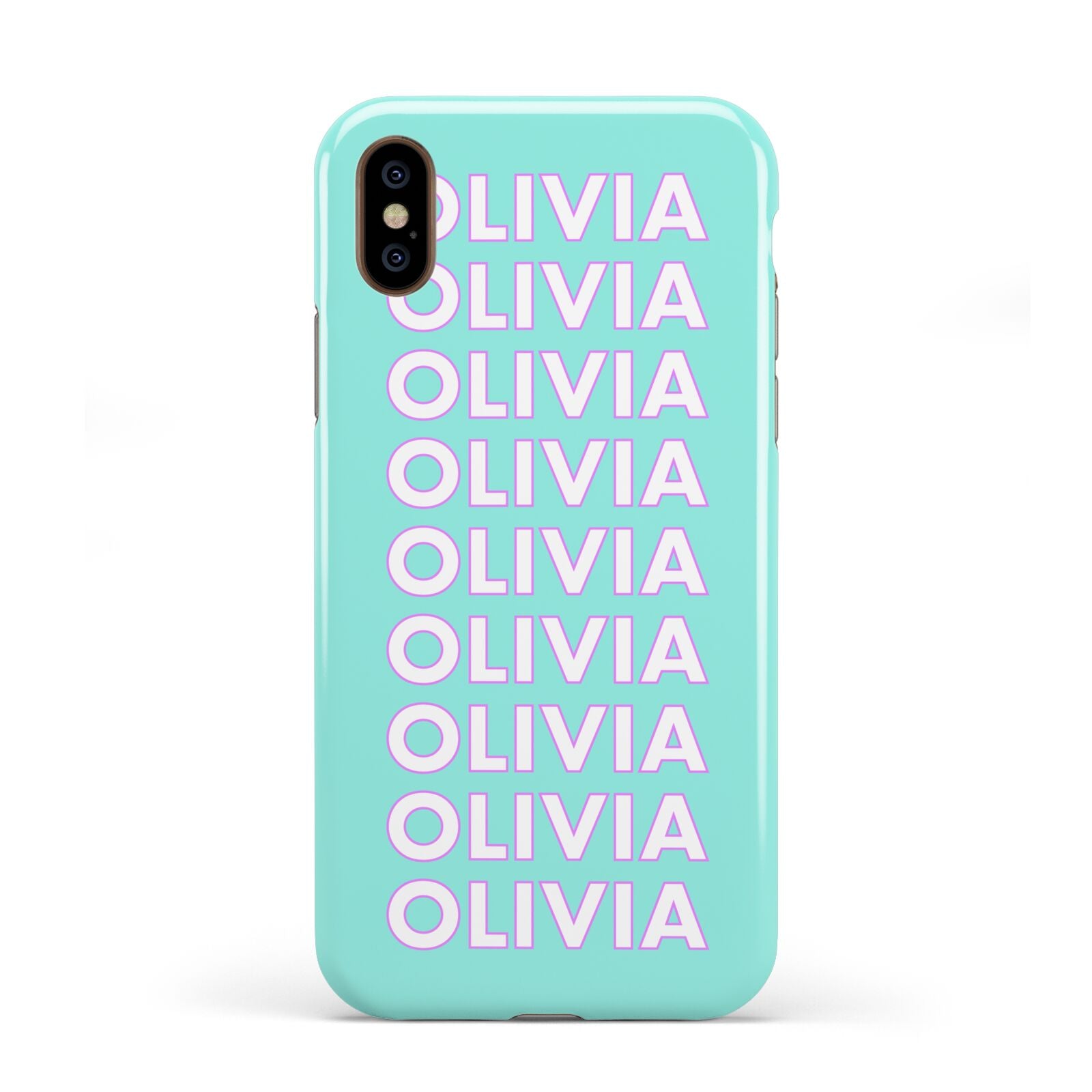 Personalised Names Apple iPhone XS 3D Tough