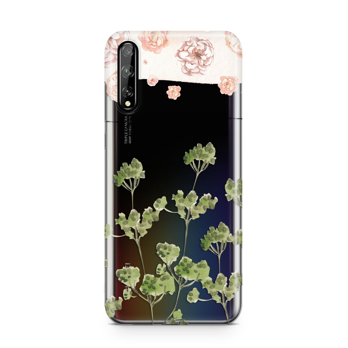 Personalised Names Flowers Huawei Enjoy 10s Phone Case