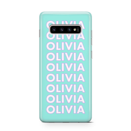 Personalised Names Protective Samsung Galaxy Case