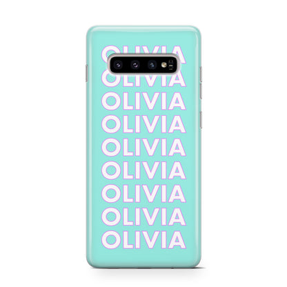 Personalised Names Samsung Galaxy S10 Case