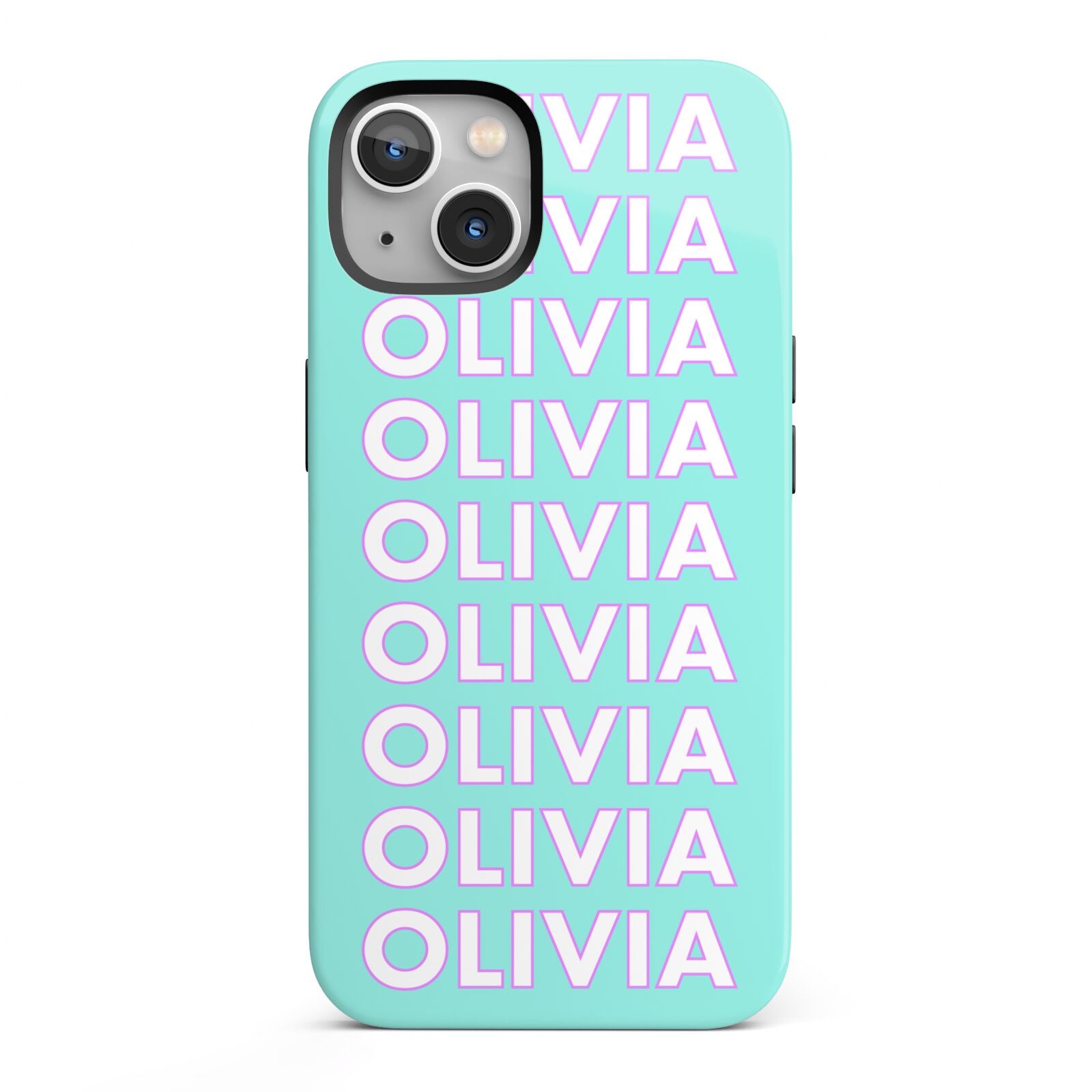 Personalised Names iPhone 13 Full Wrap 3D Tough Case