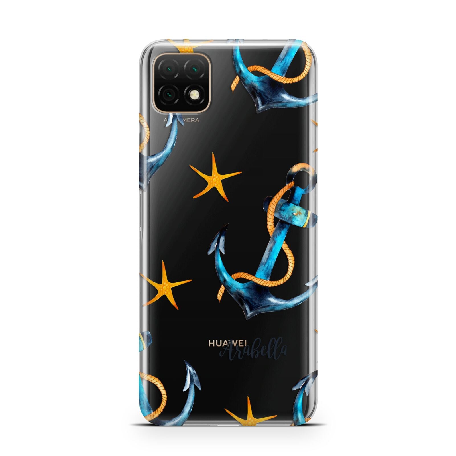 Personalised Nautical Huawei Enjoy 20 Phone Case