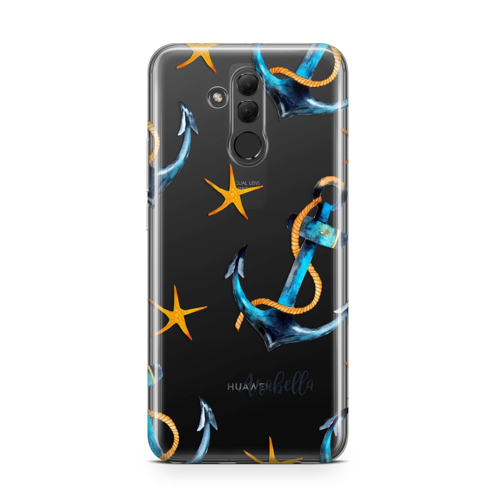 Personalised Nautical Huawei Mate 20 Lite