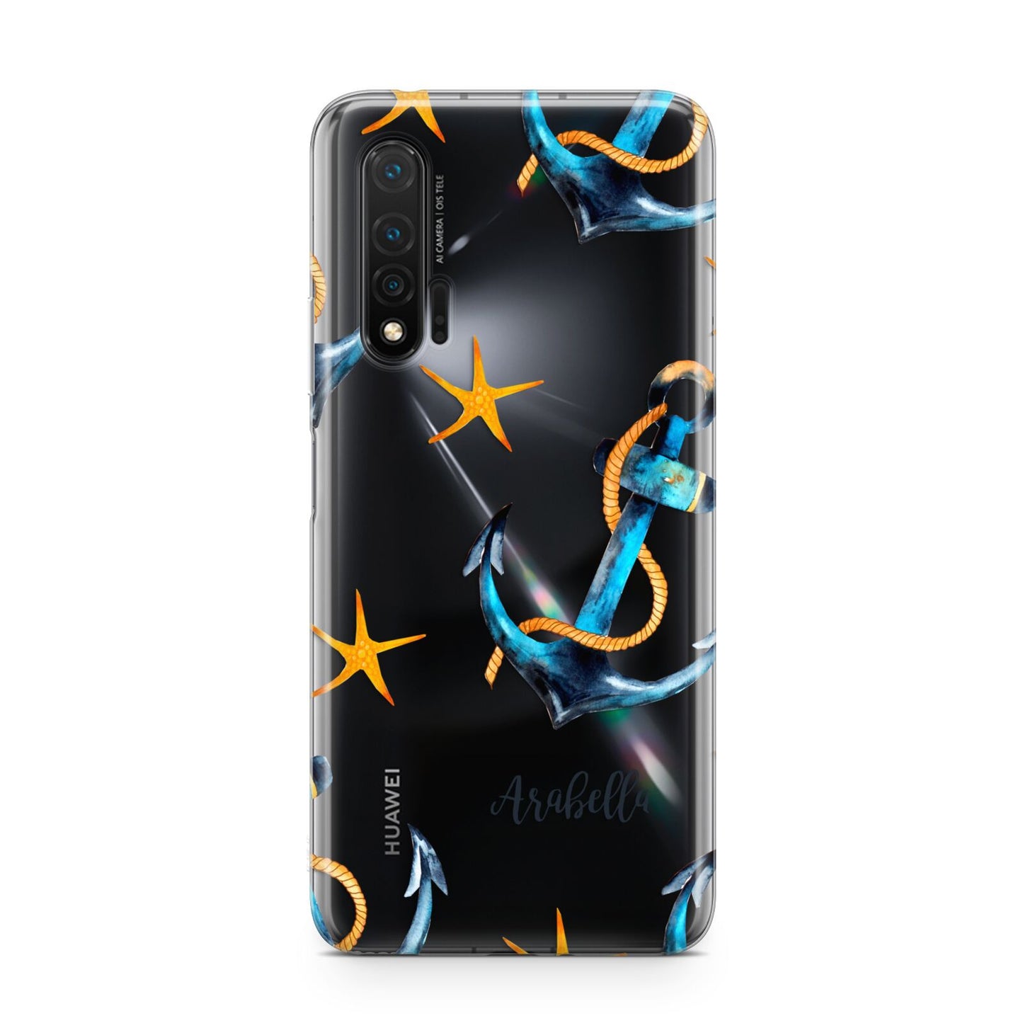 Personalised Nautical Huawei Nova 6 Phone Case