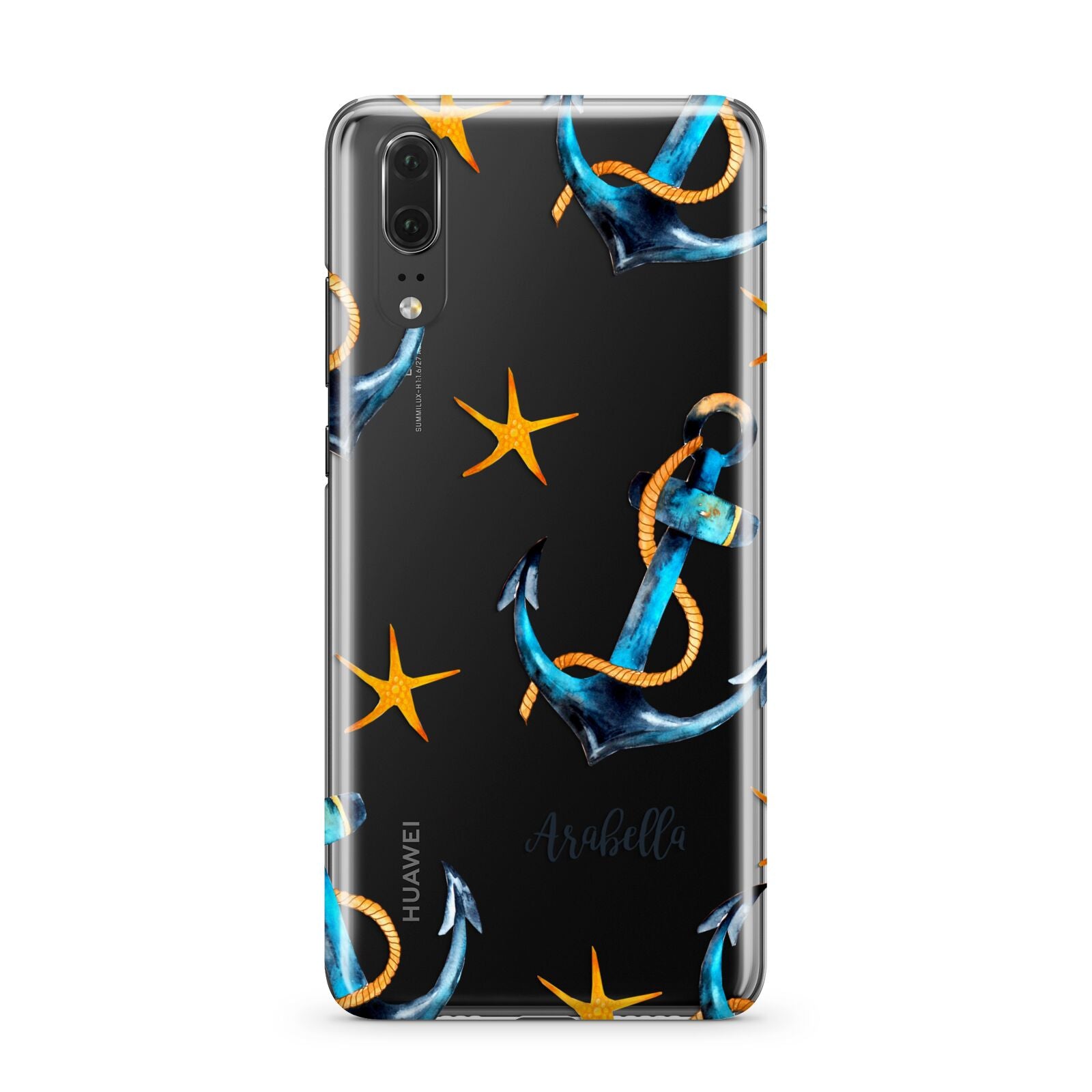 Personalised Nautical Huawei P20 Phone Case