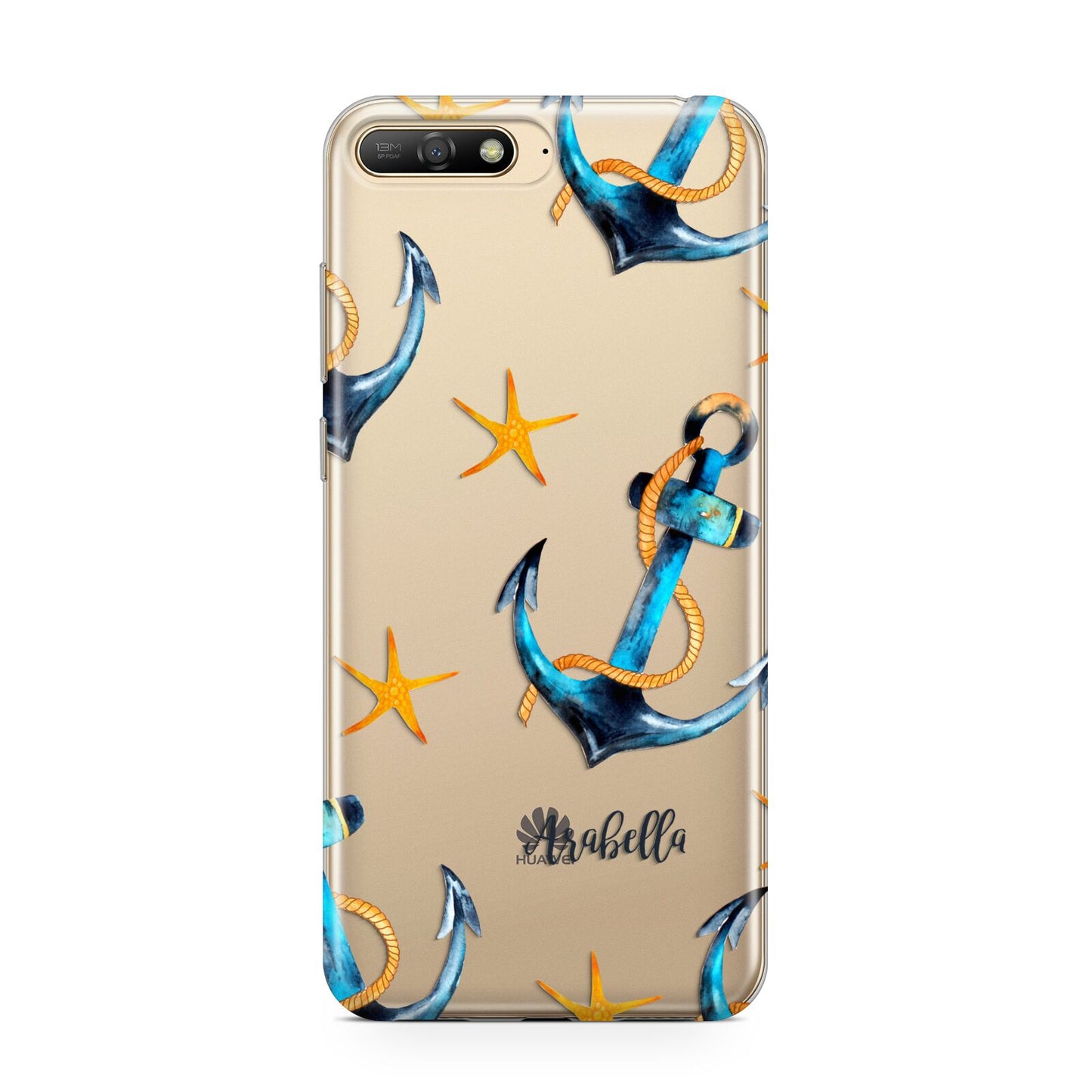 Personalised Nautical Huawei Y6 2018