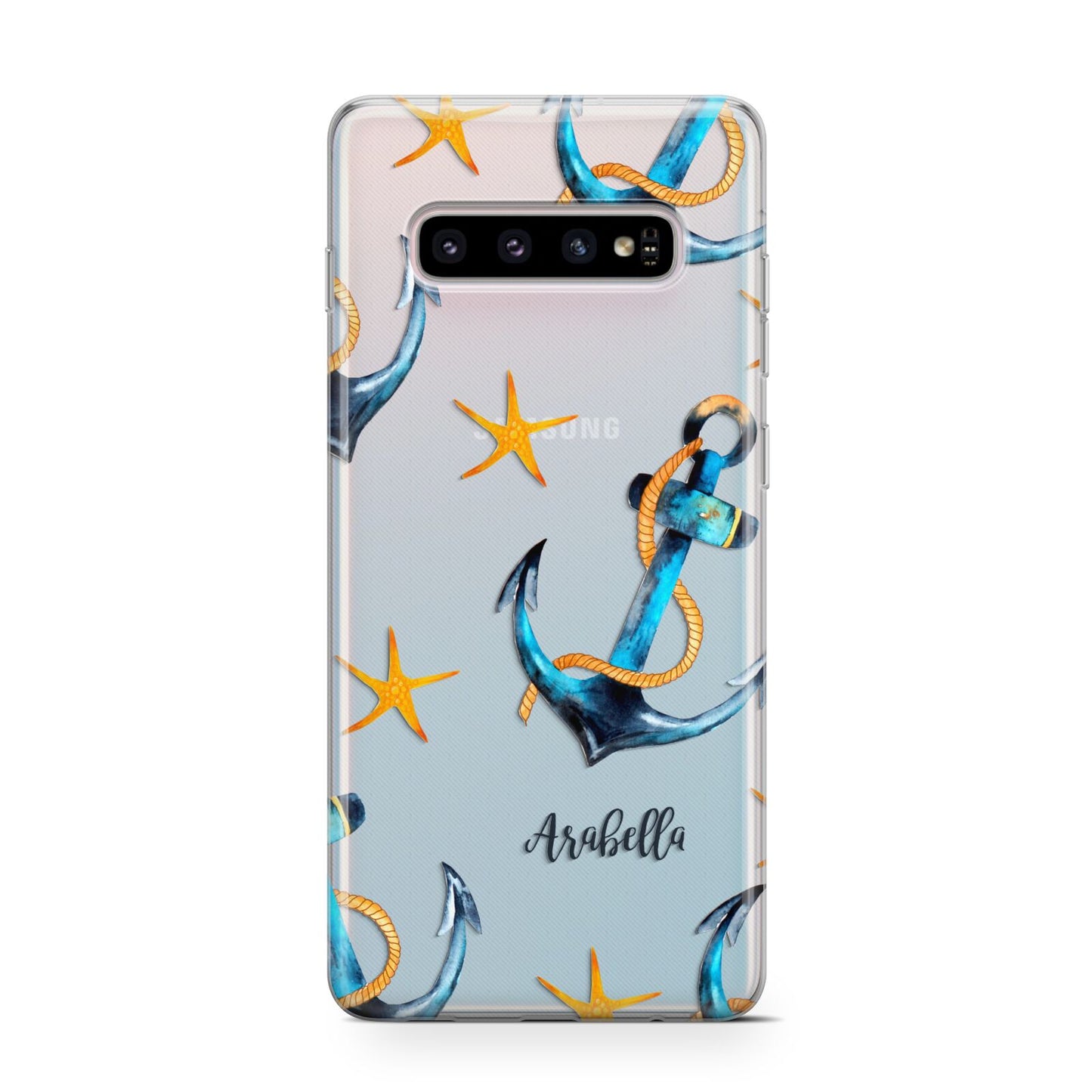 Personalised Nautical Samsung Galaxy S10 Case