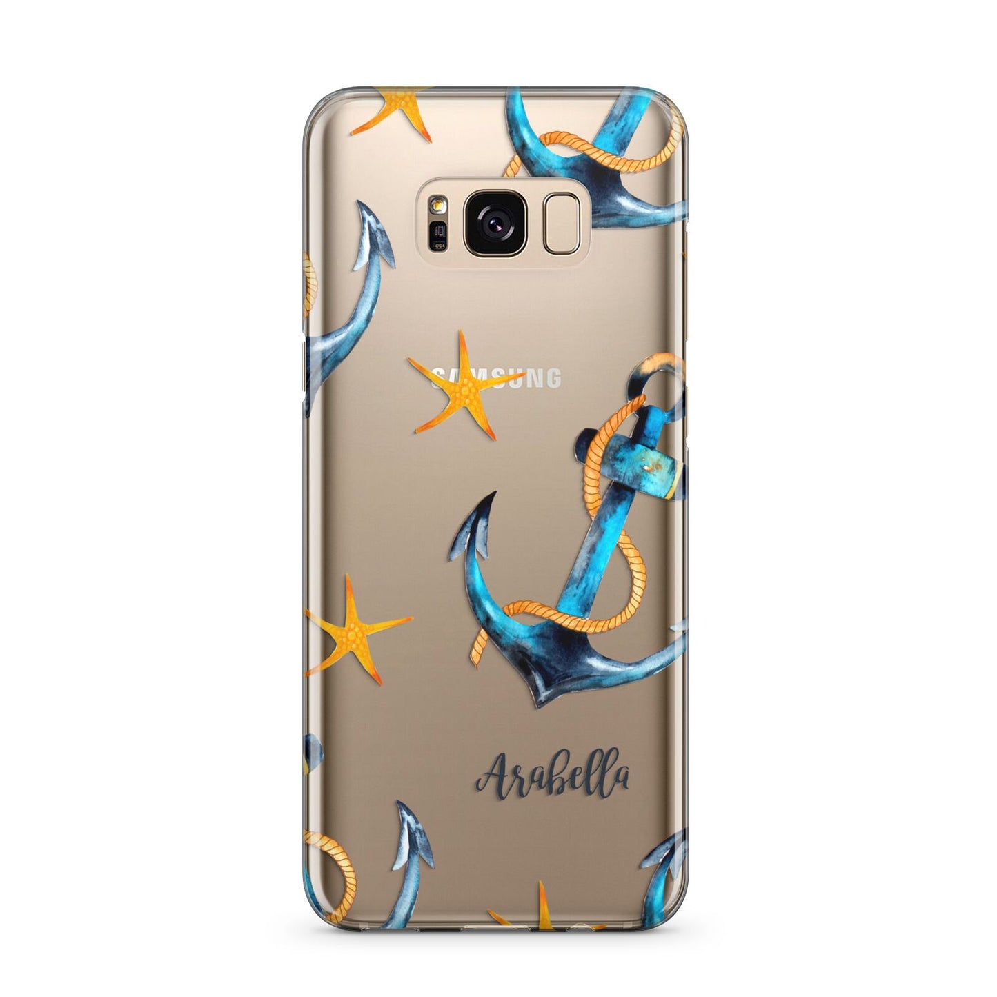 Personalised Nautical Samsung Galaxy S8 Plus Case