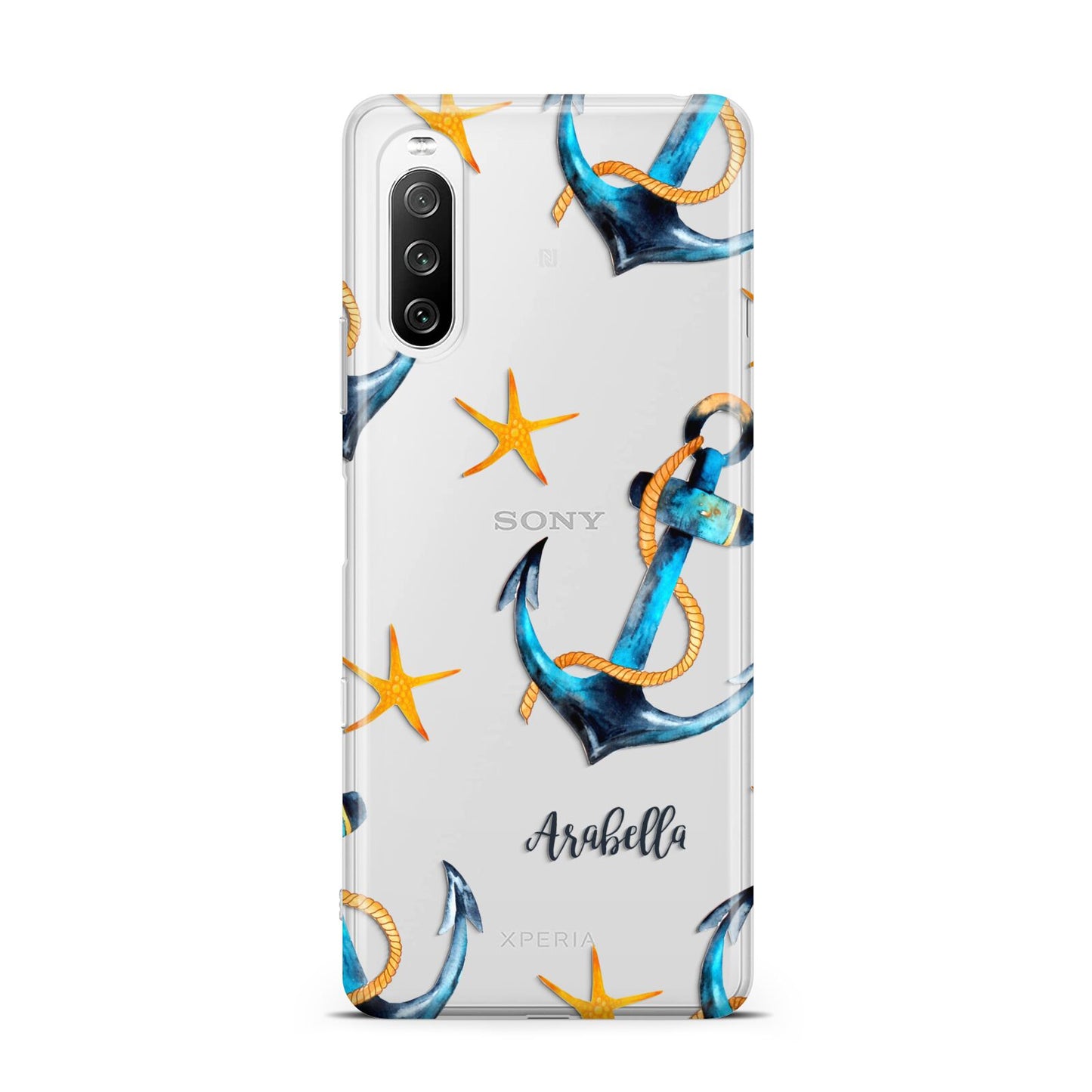 Personalised Nautical Sony Xperia 10 III Case