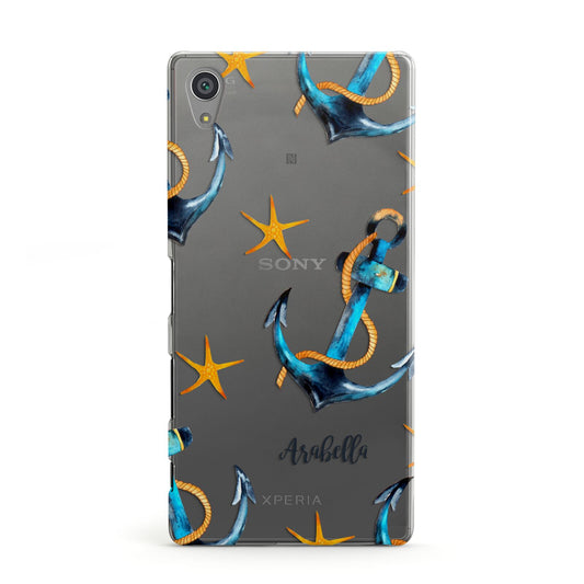 Personalised Nautical Sony Xperia Case