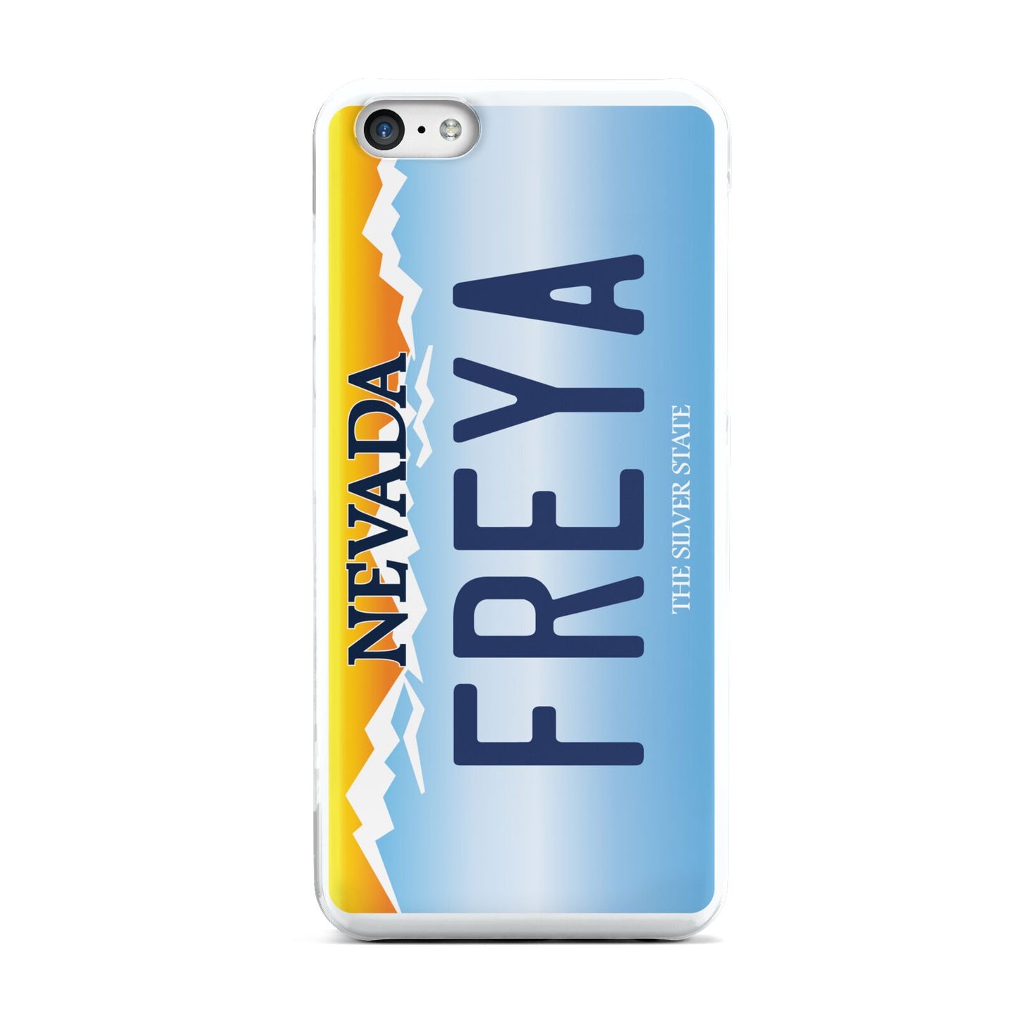 Personalised Nevada License Plate Apple iPhone 5c Case