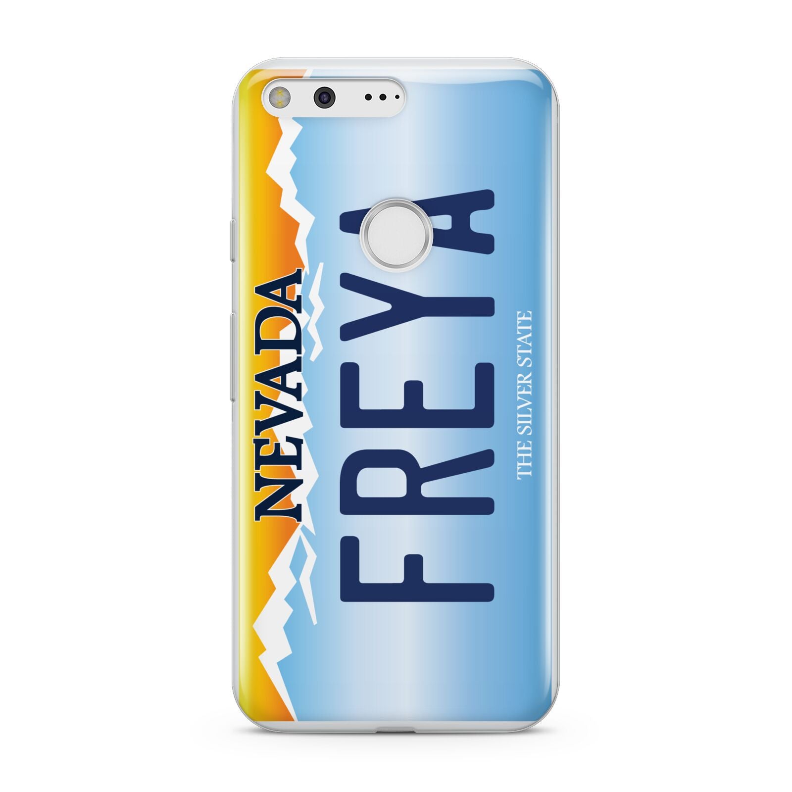 Personalised Nevada License Plate Google Pixel Case