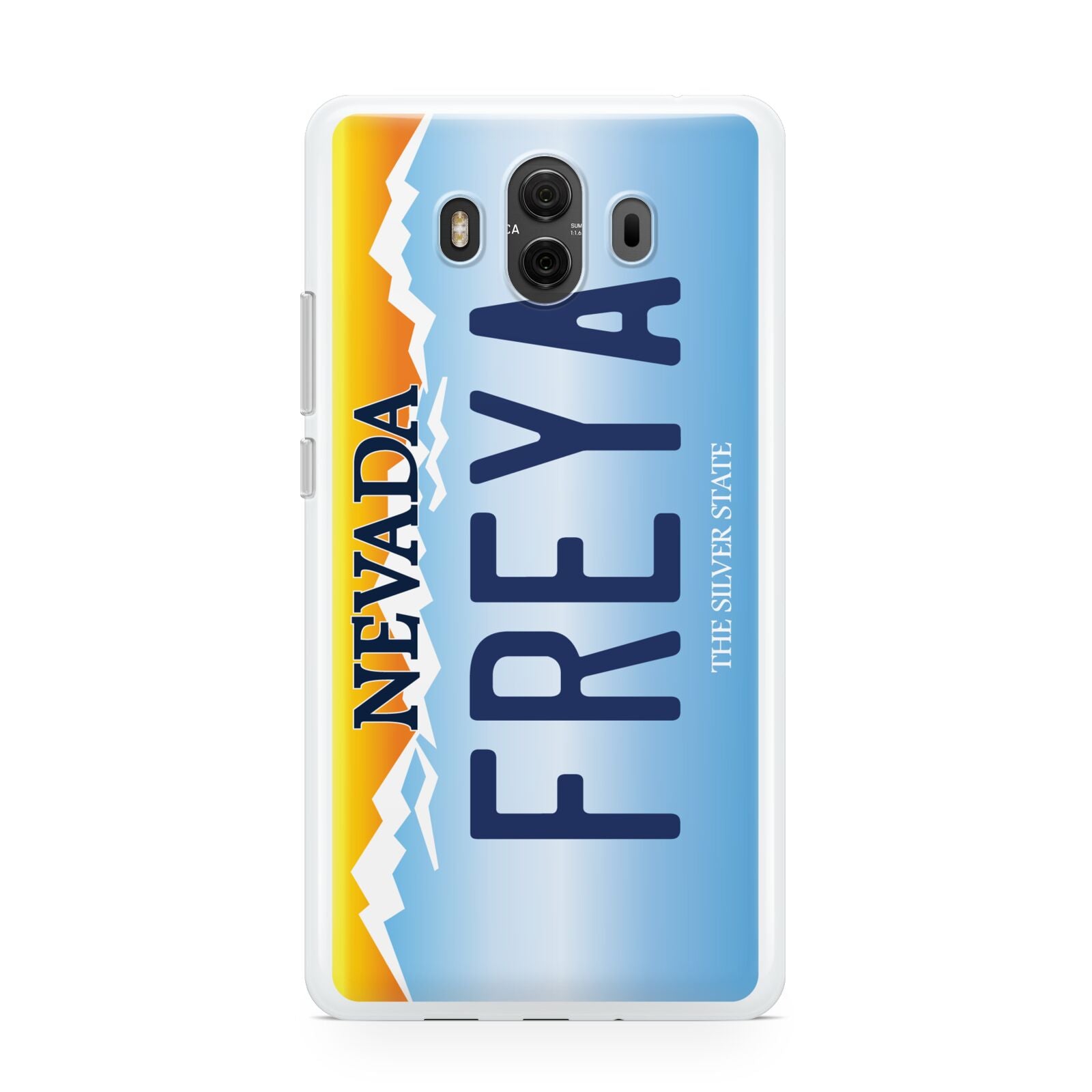 Personalised Nevada License Plate Huawei Mate 10 Protective Phone Case