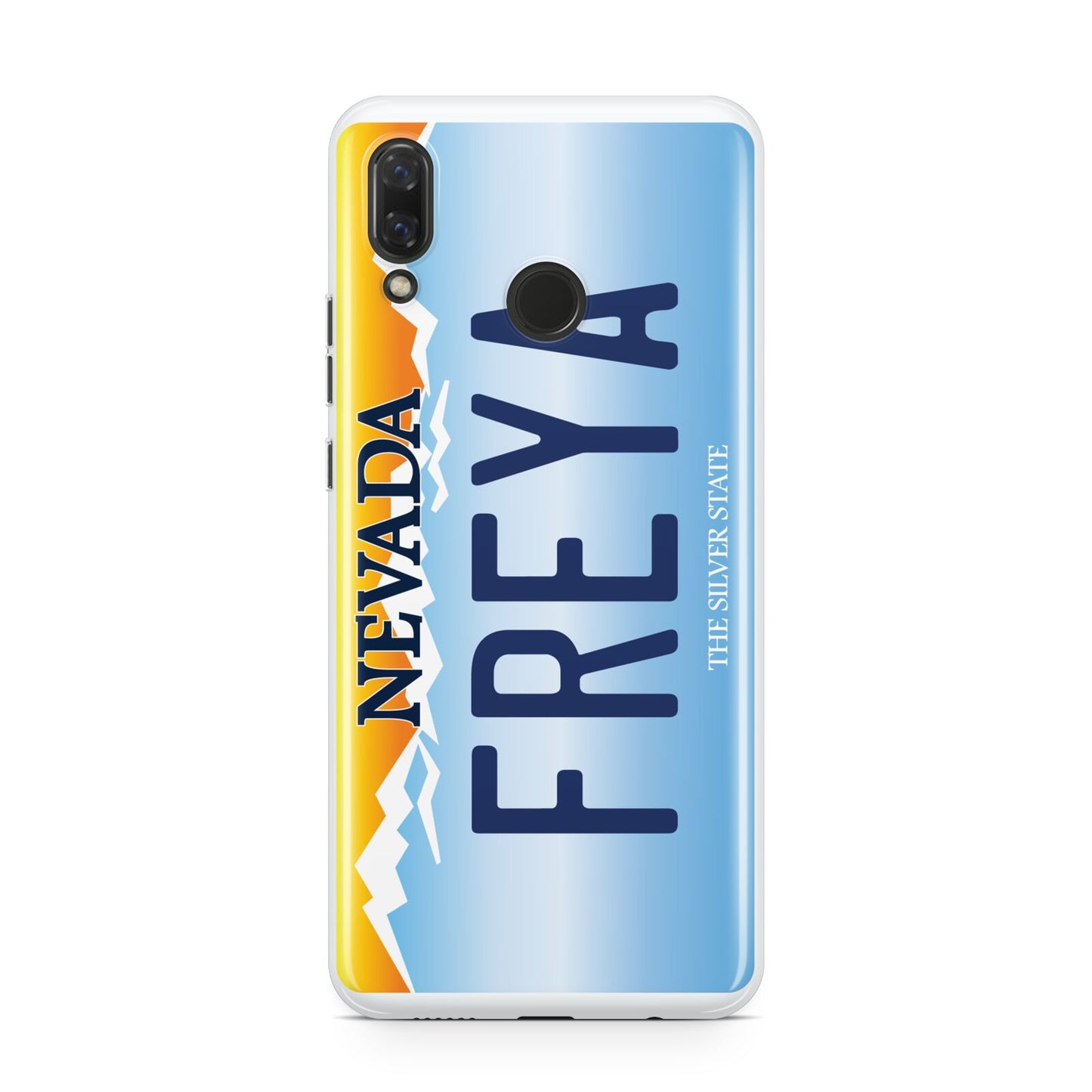 Personalised Nevada License Plate Huawei Nova 3 Phone Case