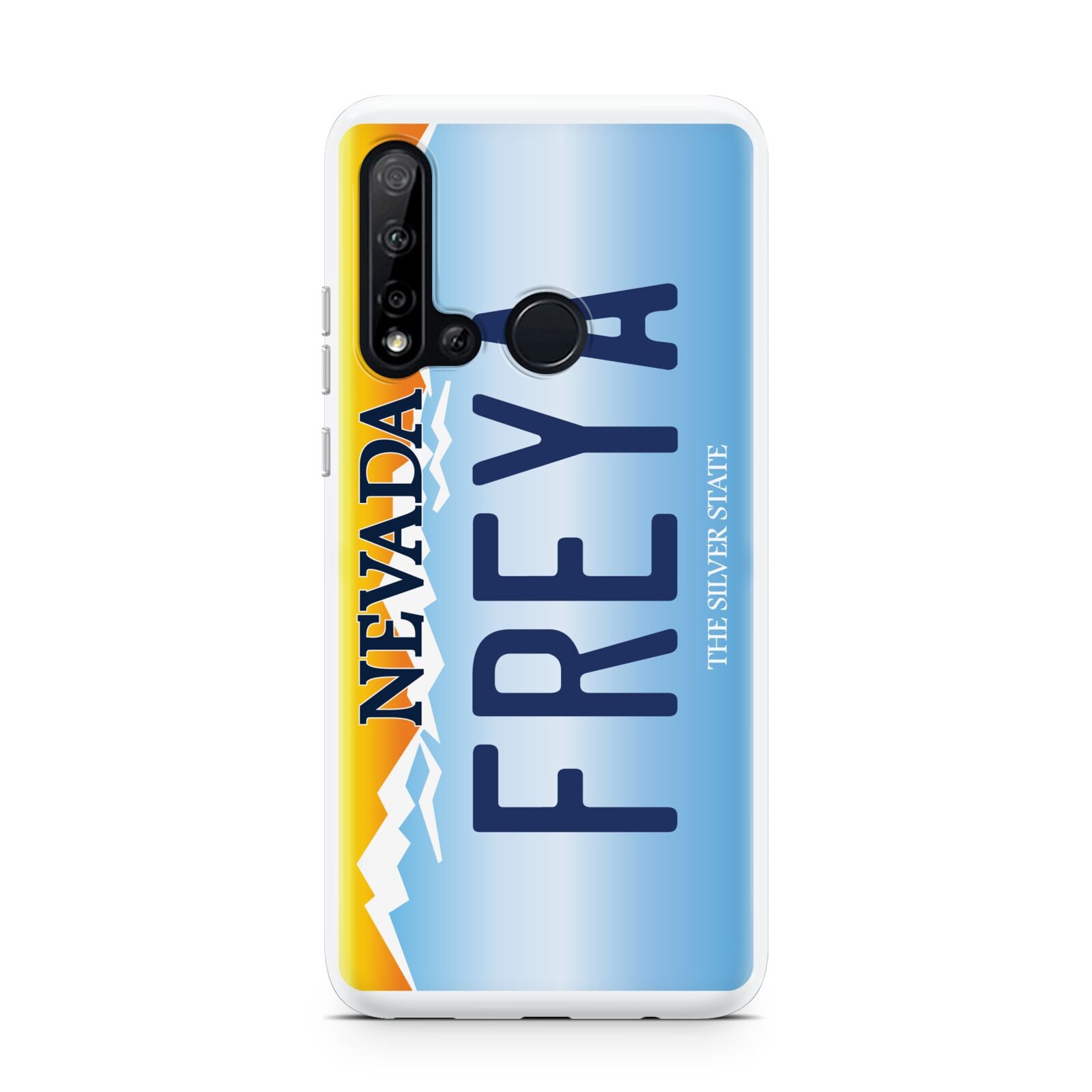 Personalised Nevada License Plate Huawei P20 Lite 5G Phone Case