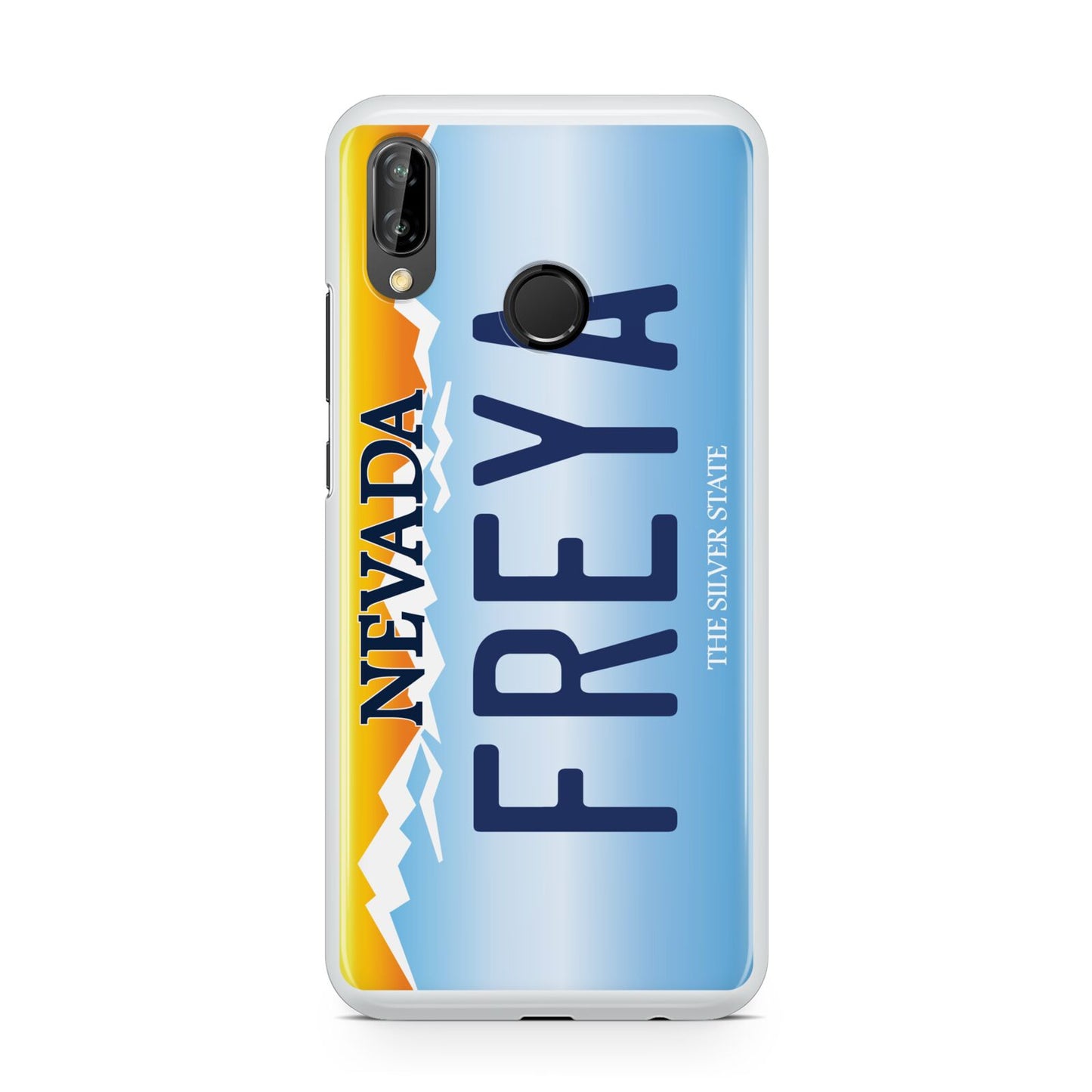 Personalised Nevada License Plate Huawei P20 Lite Phone Case