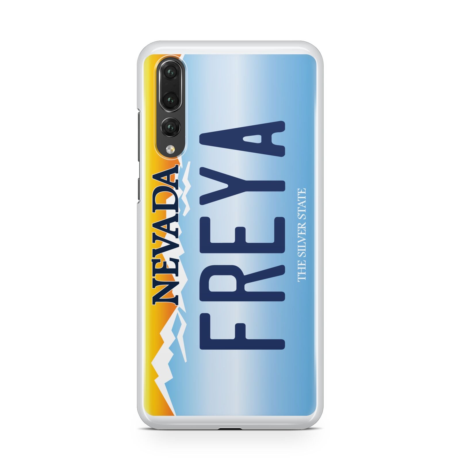 Personalised Nevada License Plate Huawei P20 Pro Phone Case