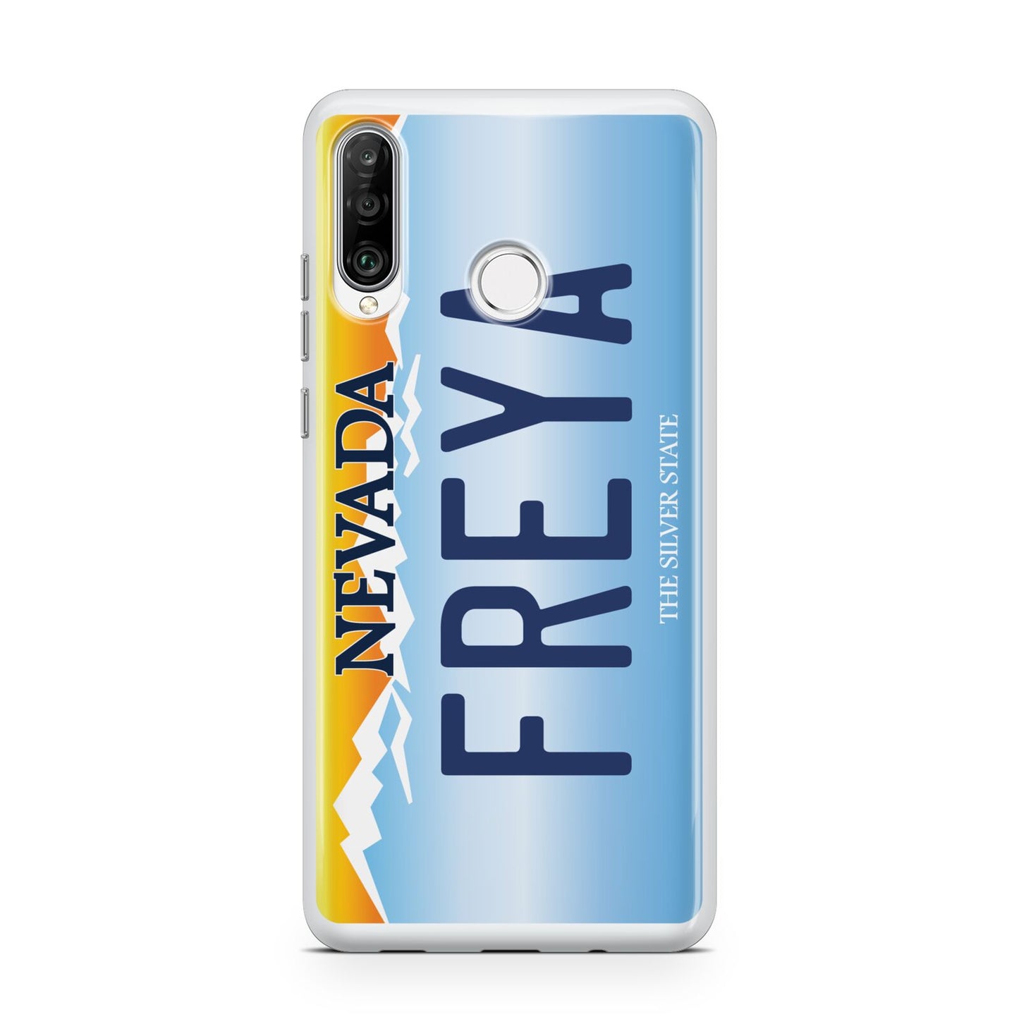 Personalised Nevada License Plate Huawei P30 Lite Phone Case