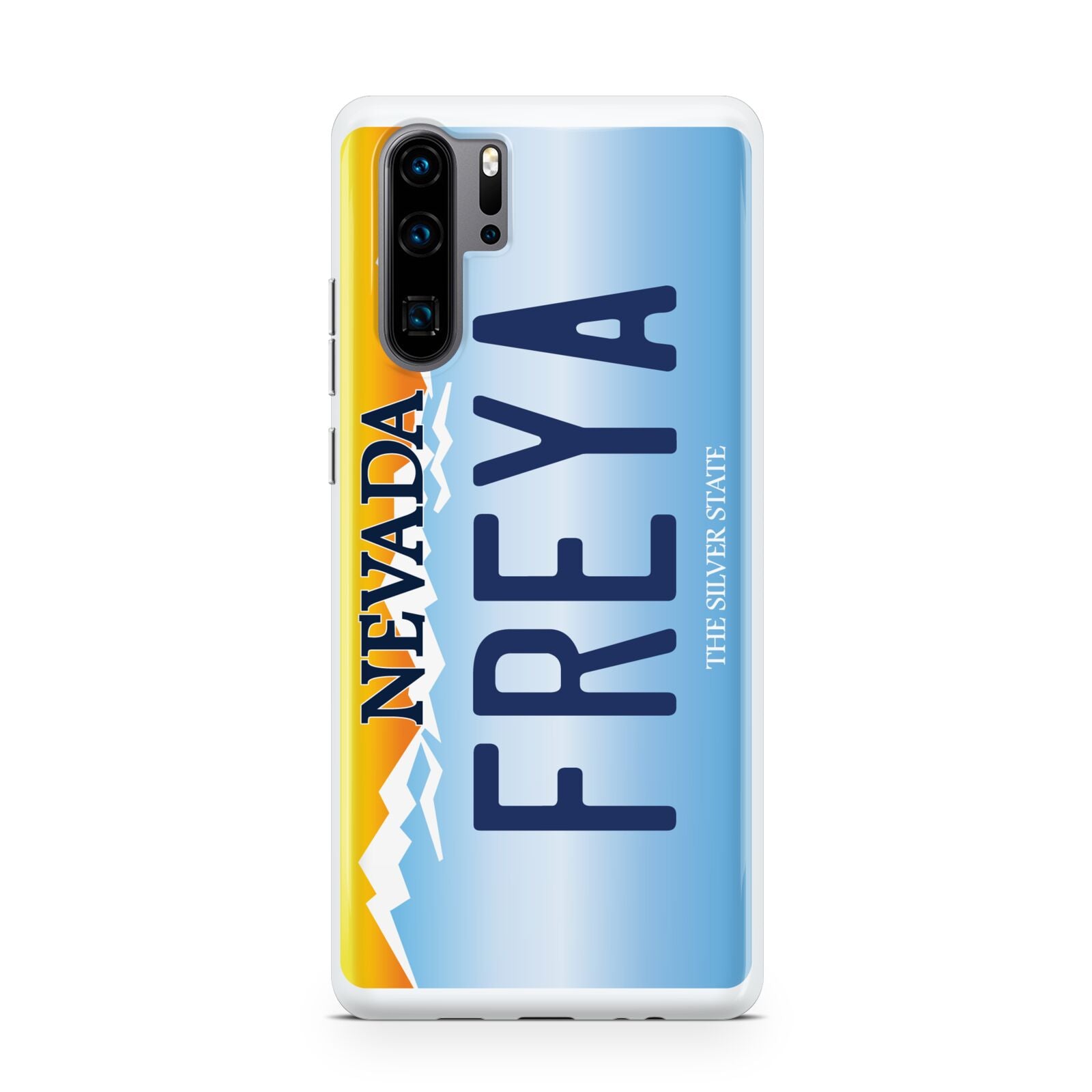 Personalised Nevada License Plate Huawei P30 Pro Phone Case