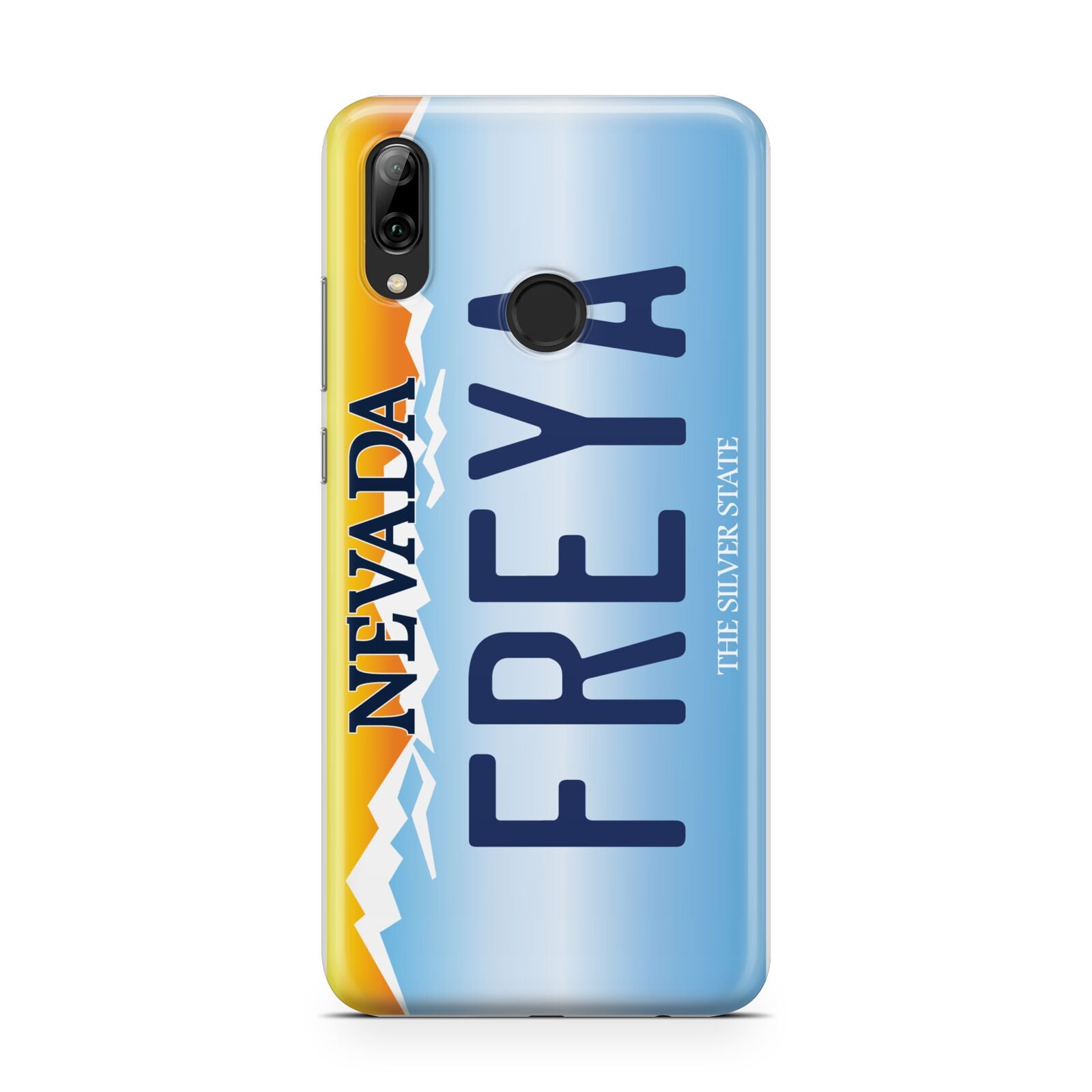 Personalised Nevada License Plate Huawei Y7 2019