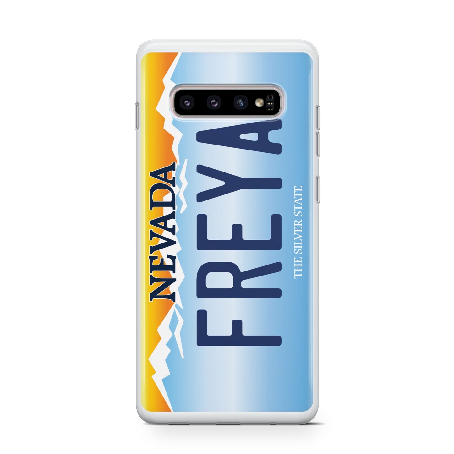 Personalised Nevada License Plate Protective Samsung Galaxy Case